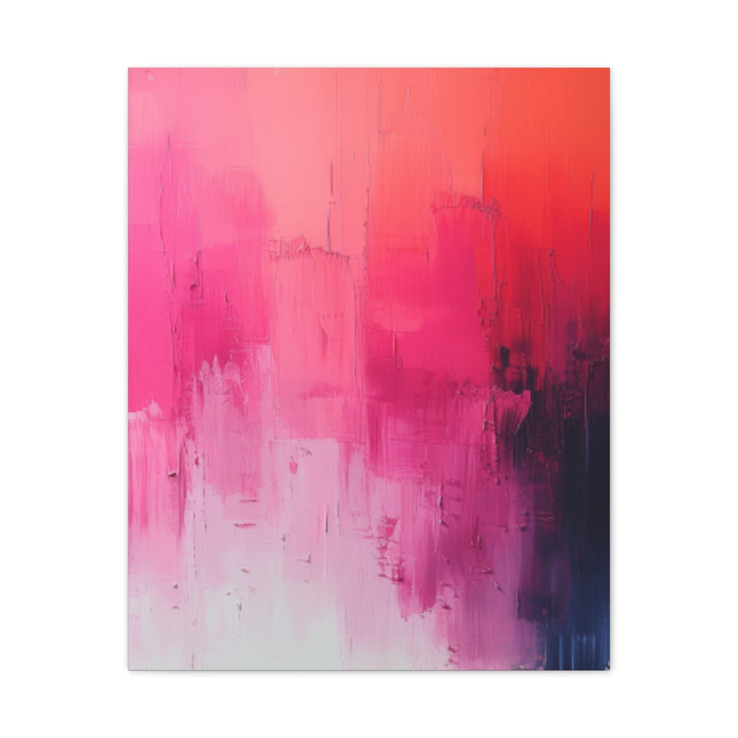 In The Pink: A Symphony of Sophistication Canvas Print