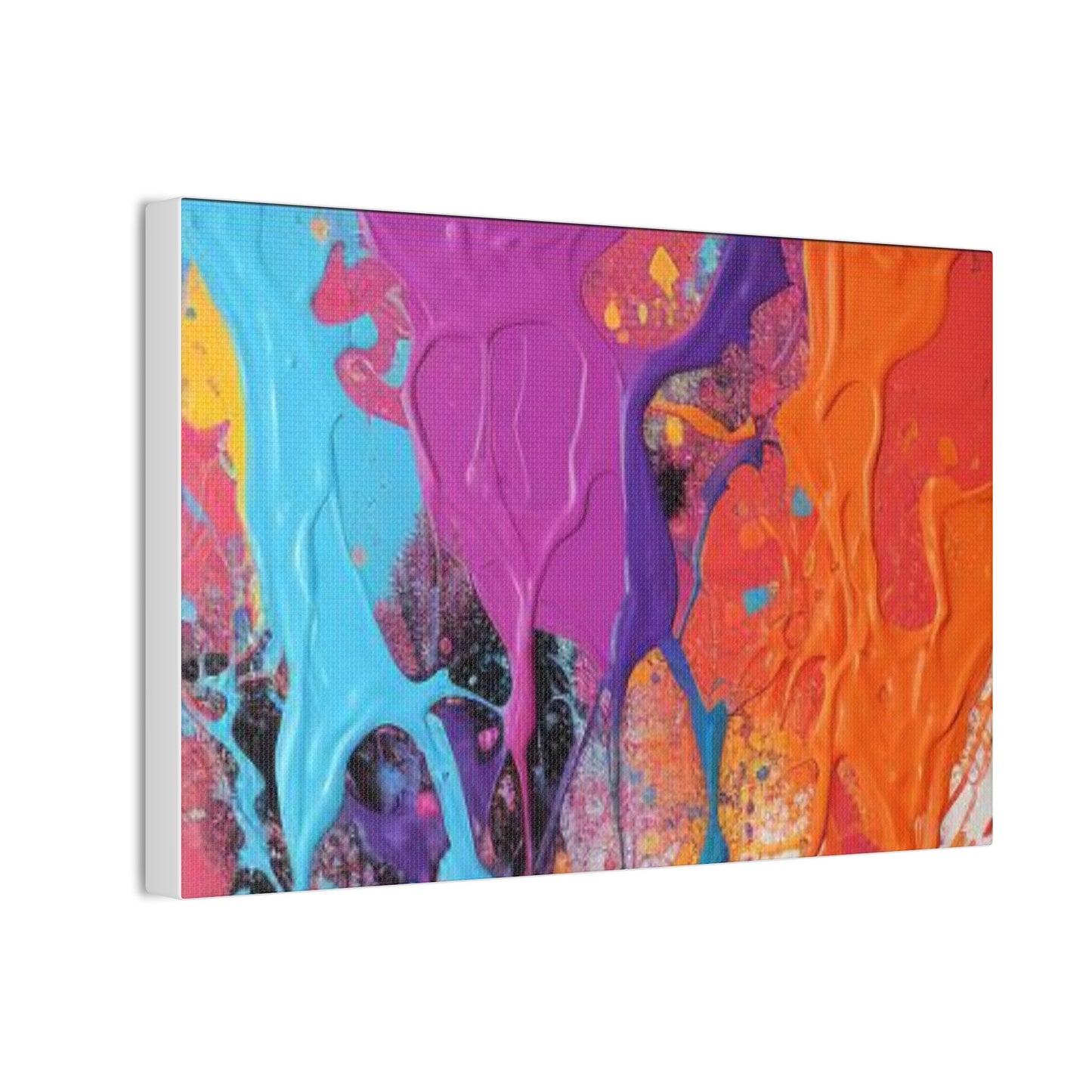 Primary Elegance: A Symphony of Sophistication Canvas Print