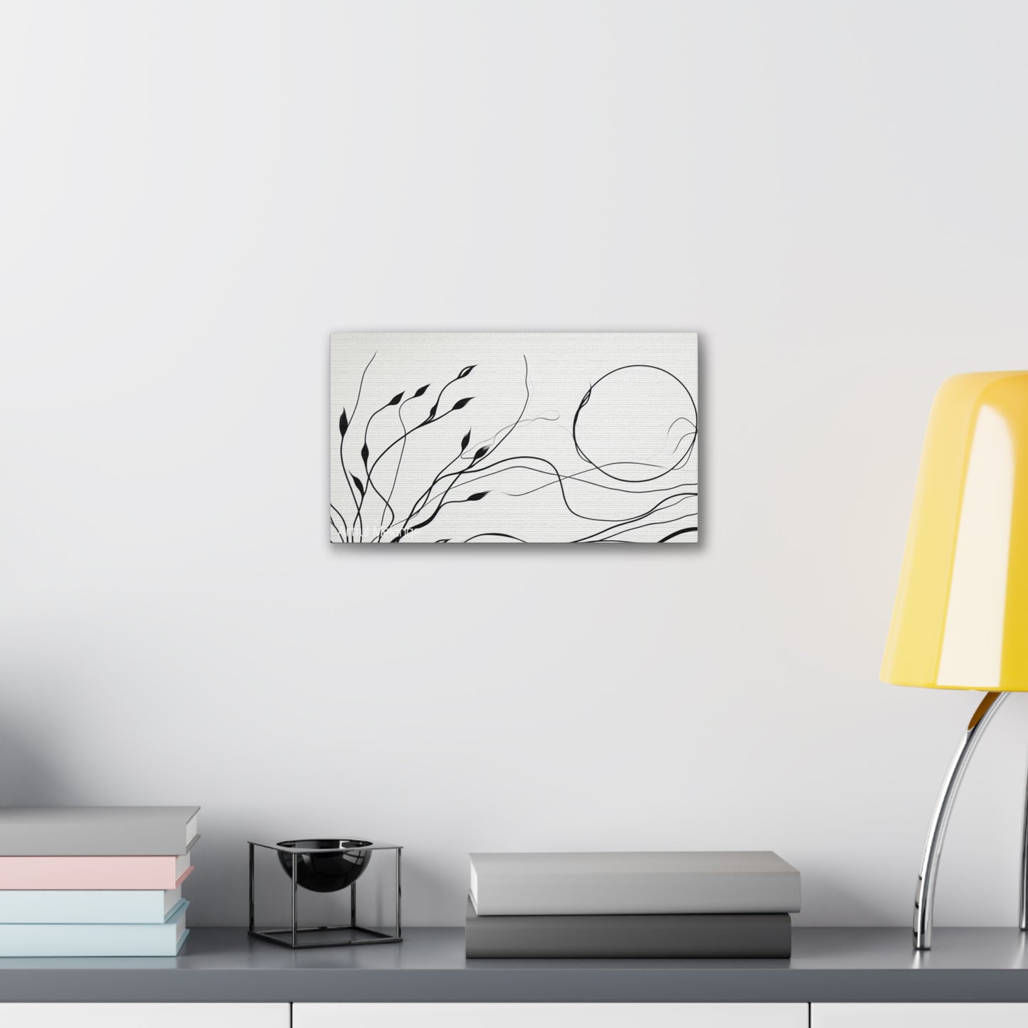 Primary Elegance: A Symphony of Sophistication Canvas Print