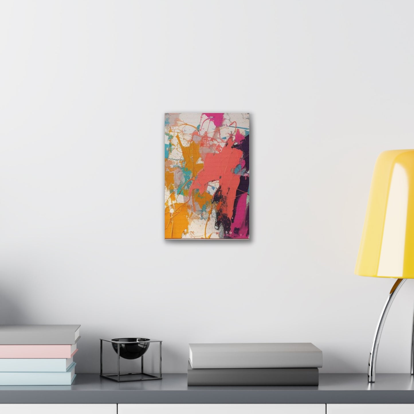 Primary Elegance: A Symphony of Sophistication Canvas Print