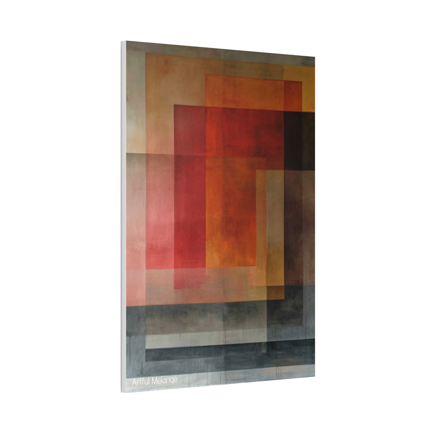 Primary Elegance: A Symphony of Sophistication Canvas Print