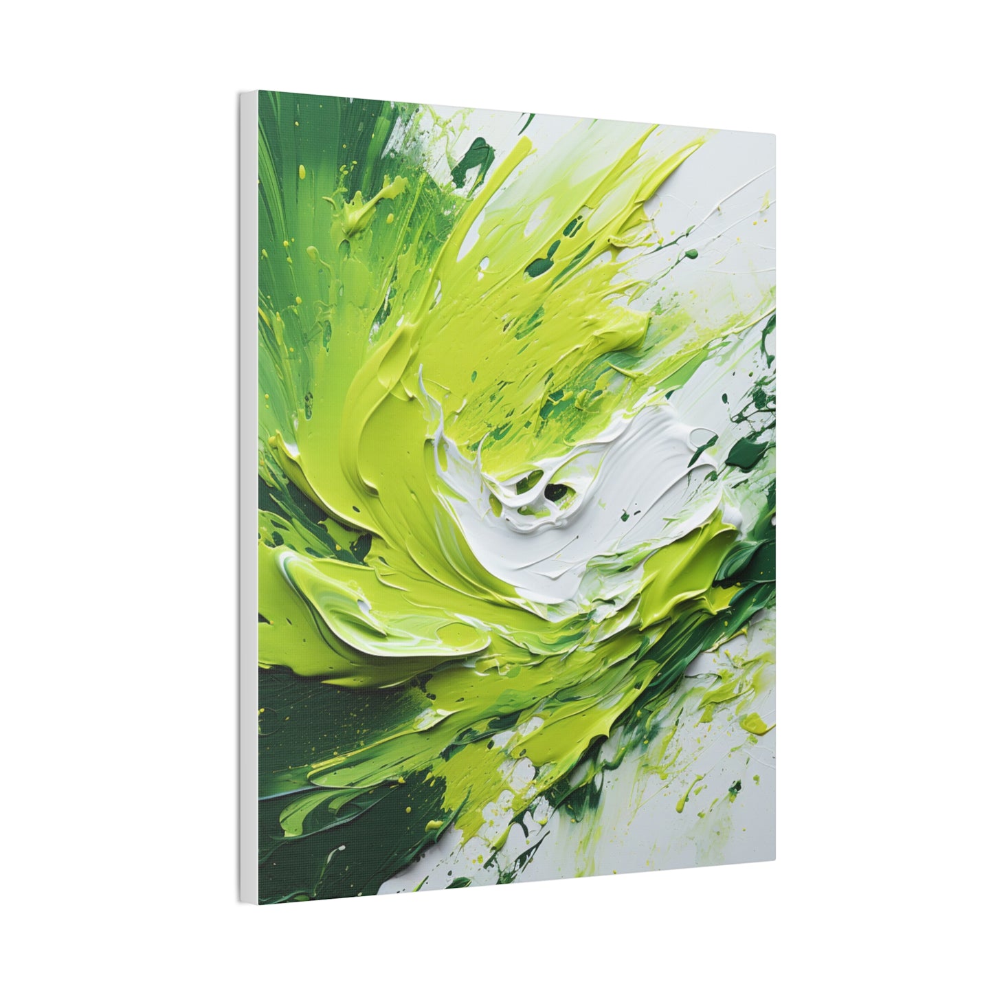 Acrylic Abstract Canvas Print - Richly Textured Artistry