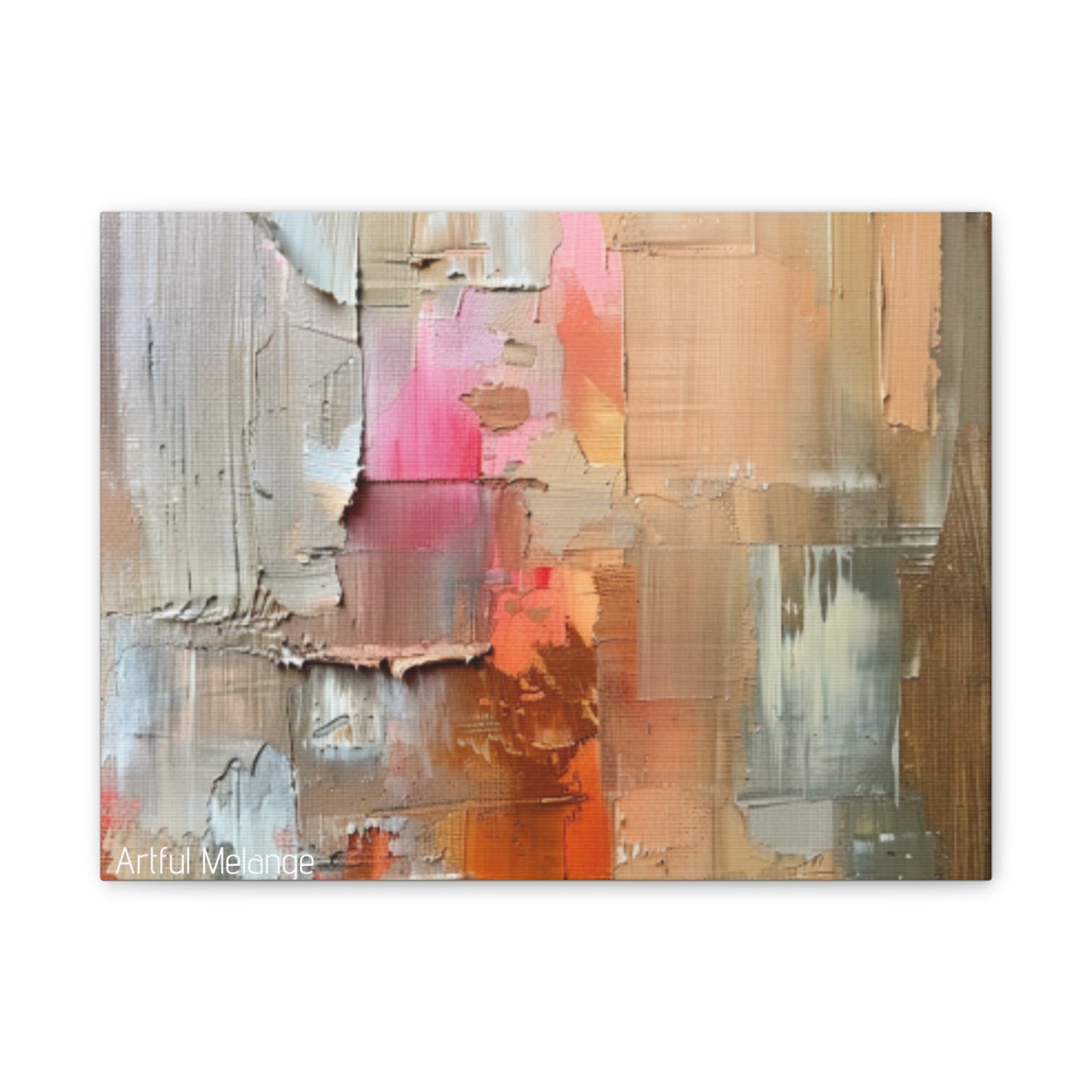 Primary Elegance: A Symphony of Sophistication Canvas Print