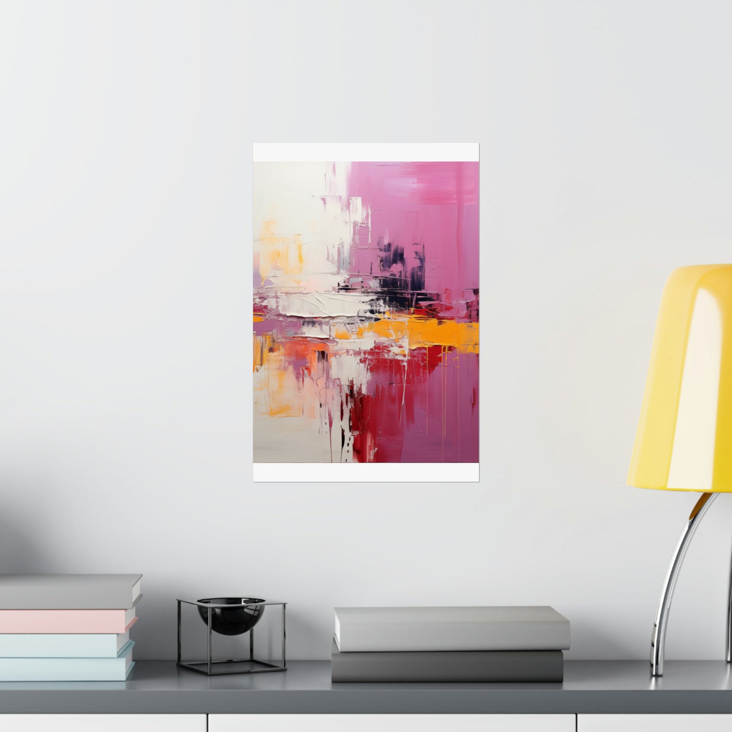 Radiant Harmony Matte Vertical Canvas Poster