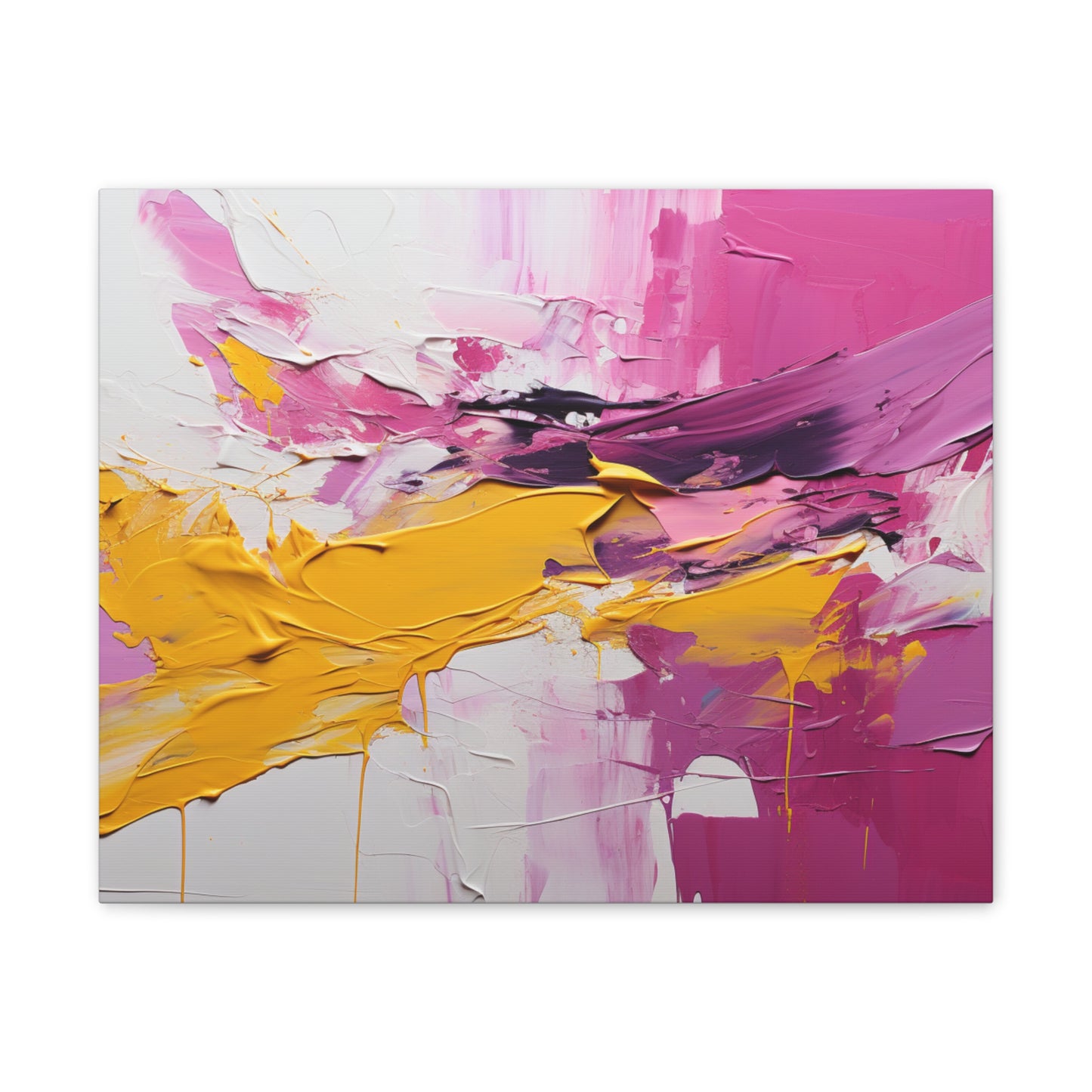 Primary Elegance: A Symphony of Sophistication Canvas Print