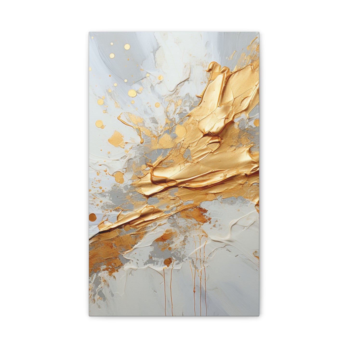 Acrylic Abstract Canvas Print - Richly Textured Artistry