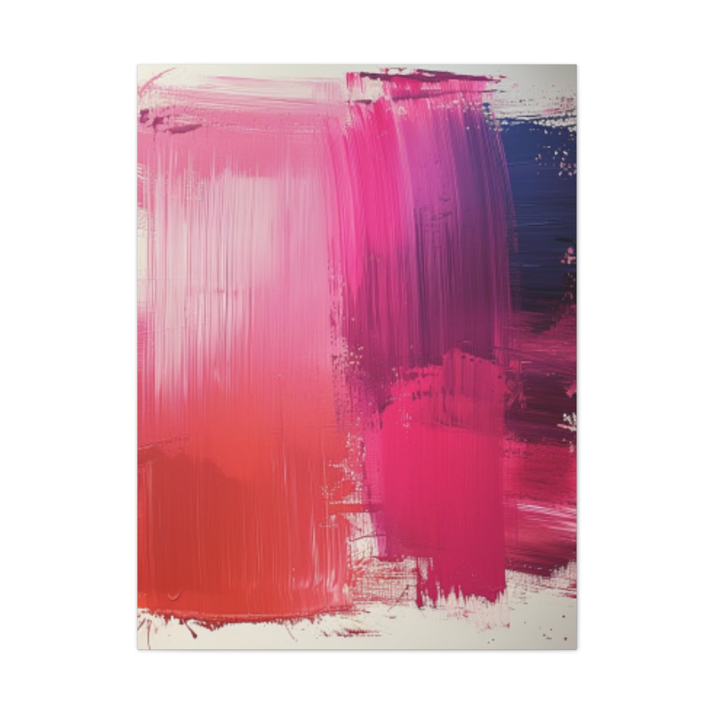 In The Pink: A Symphony of Sophistication Canvas Print