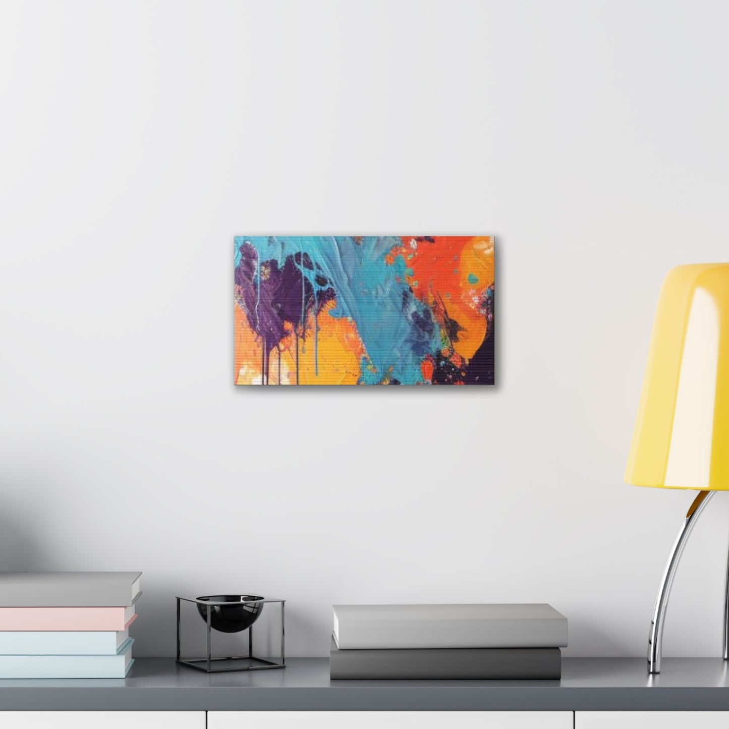 Primary Elegance: A Symphony of Sophistication Canvas Print