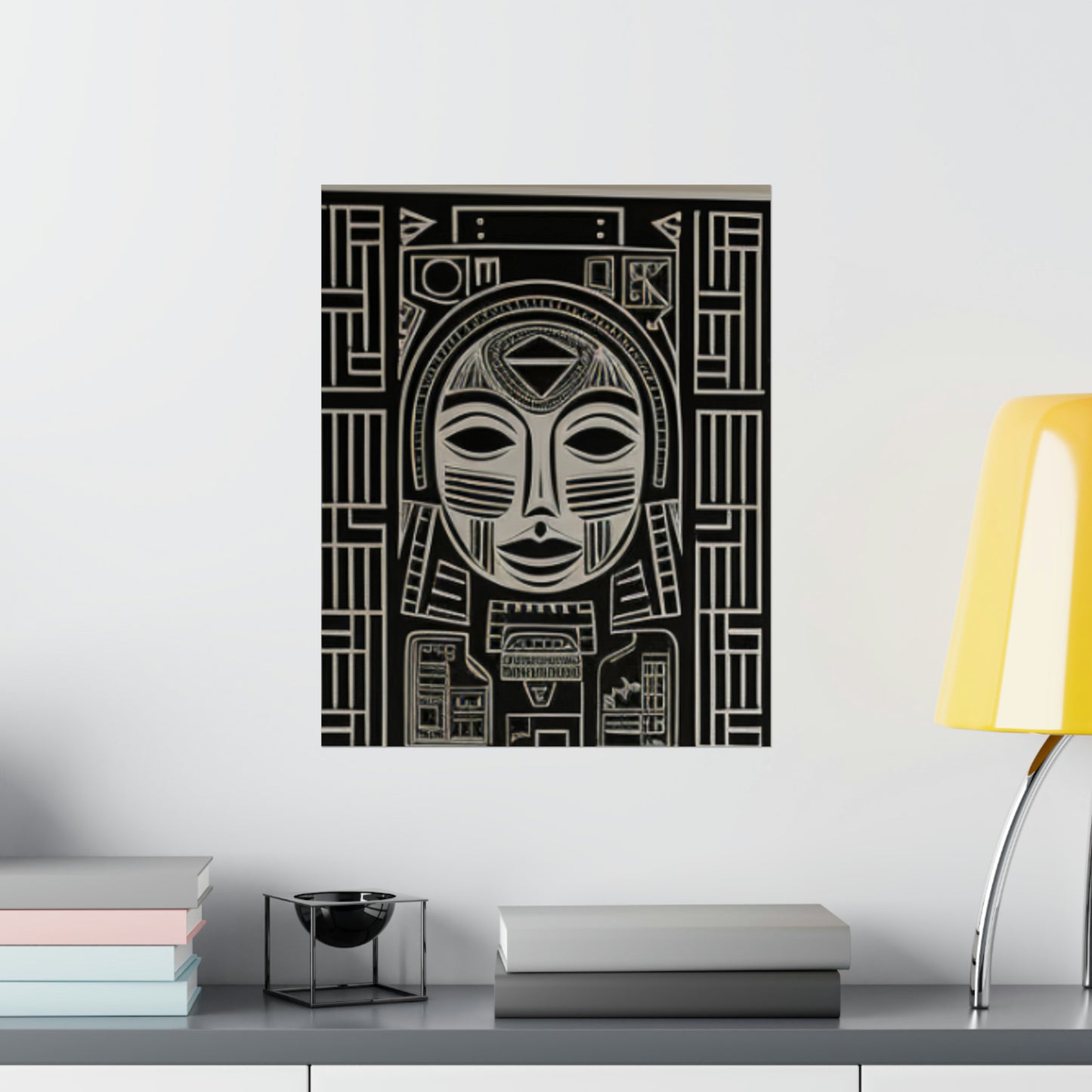 African Essence Matte Vertical Canvas Poster