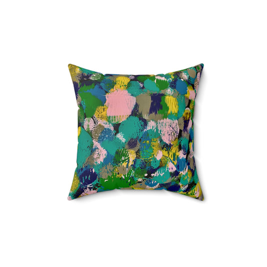 Artistic Abstractions: Abstract Acrylic Art Pillows Collection