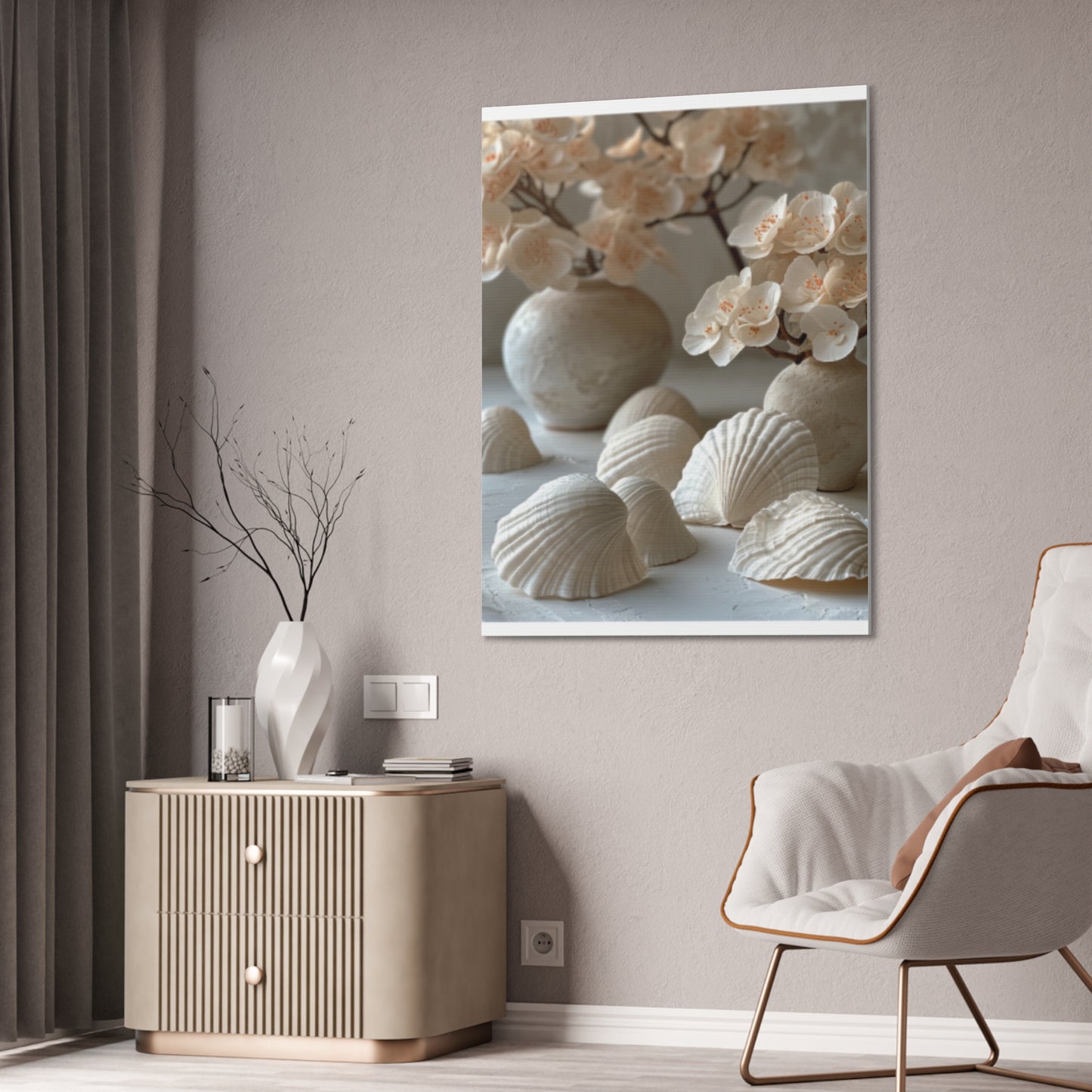 Seashell Serenity Canvas Print