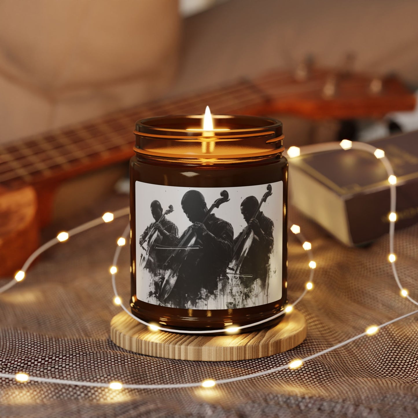 Harmony and Soul Scented Black Excellence Soy Candle