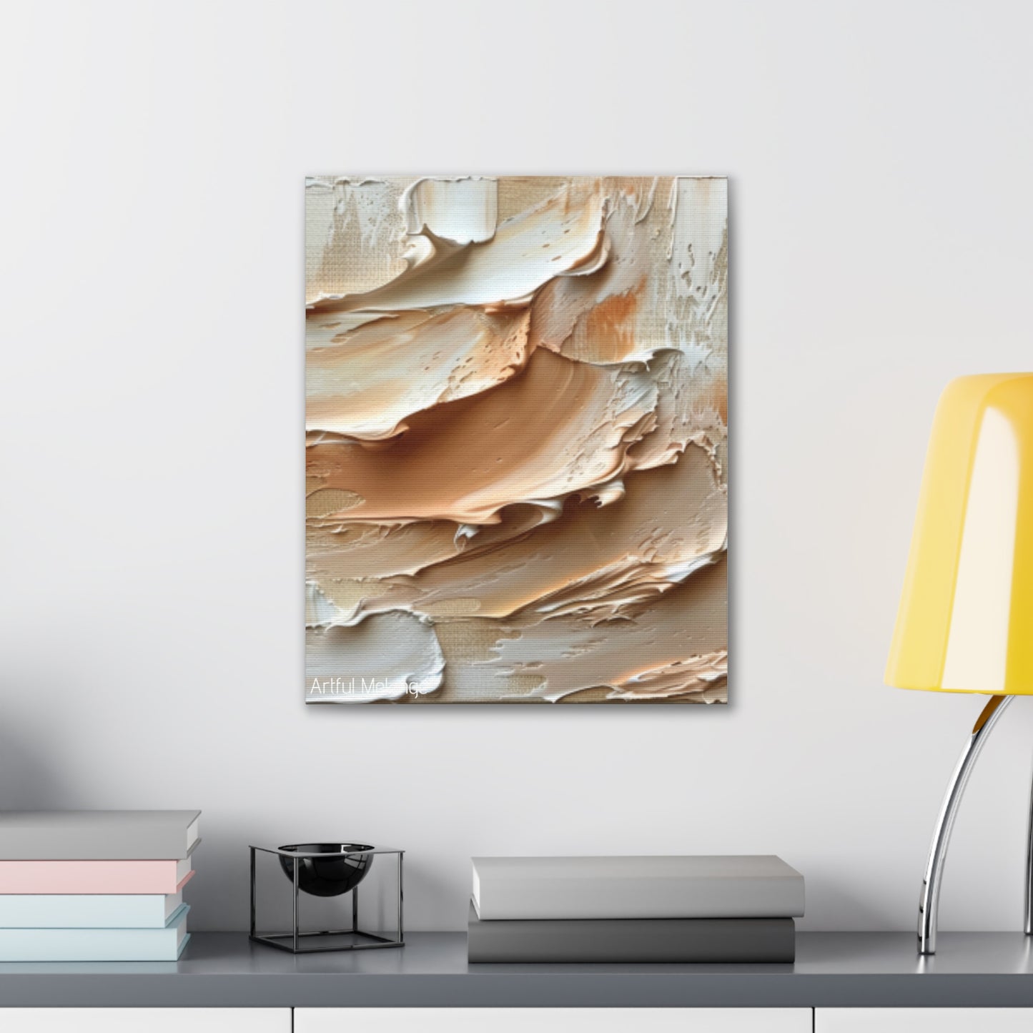 Primary Elegance: A Symphony of Sophistication Canvas Print