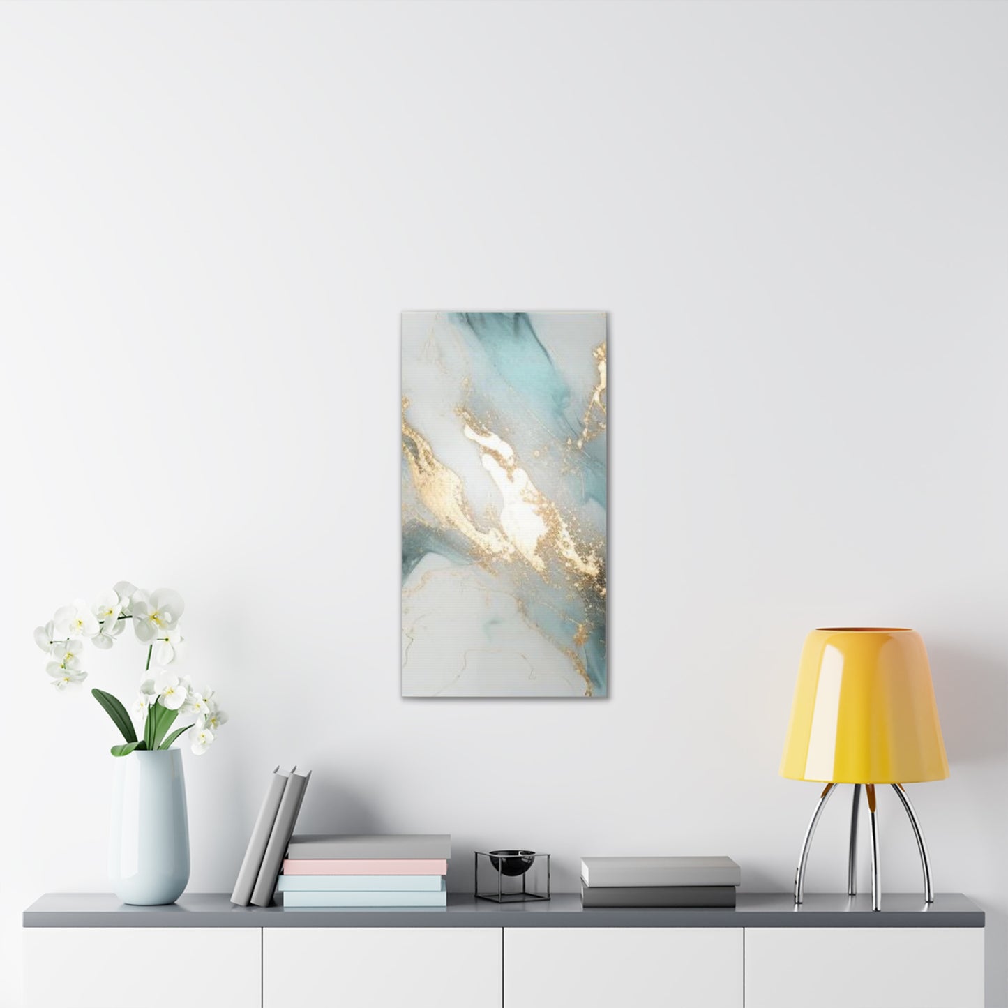 Gold Elegance: A Symphony of Sophistication Canvas Print