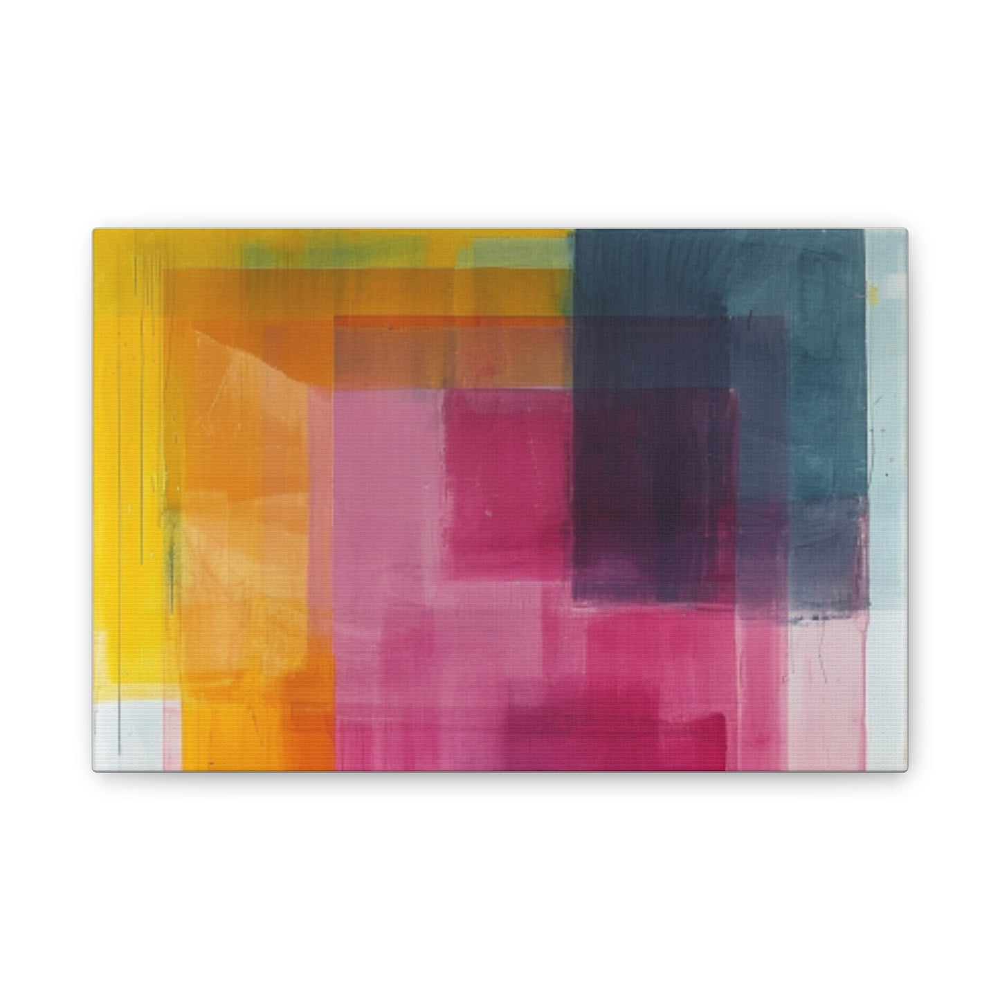 Primary Elegance: A Symphony of Sophistication Canvas Print