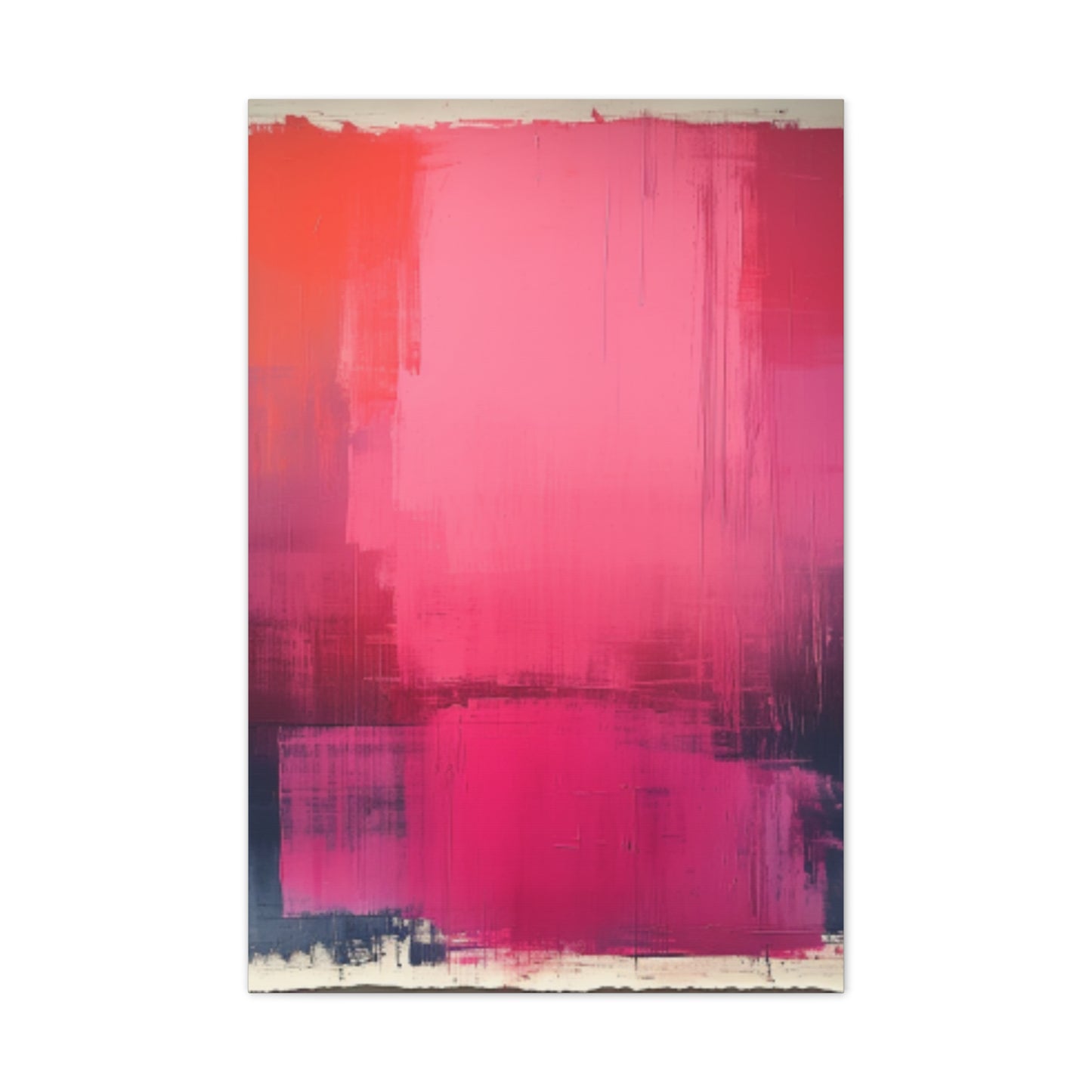 In The Pink: A Symphony of Sophistication Canvas Print