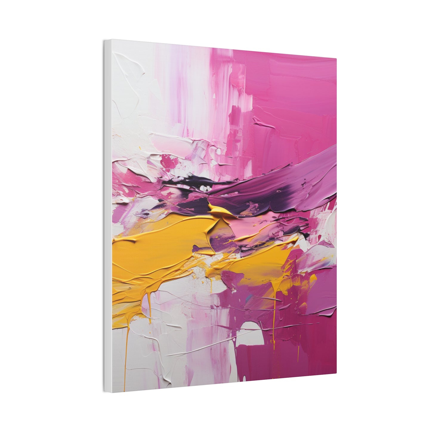 Primary Elegance: A Symphony of Sophistication Canvas Print