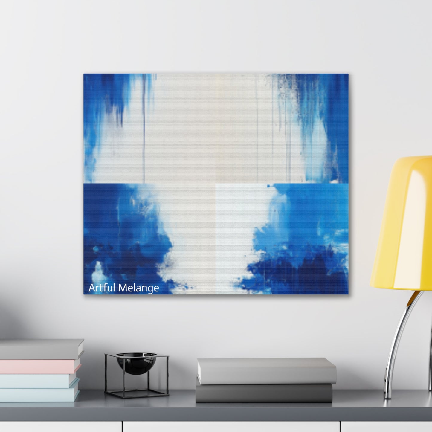 Acrylic Abstract Canvas Print - Richly Textured Artistry