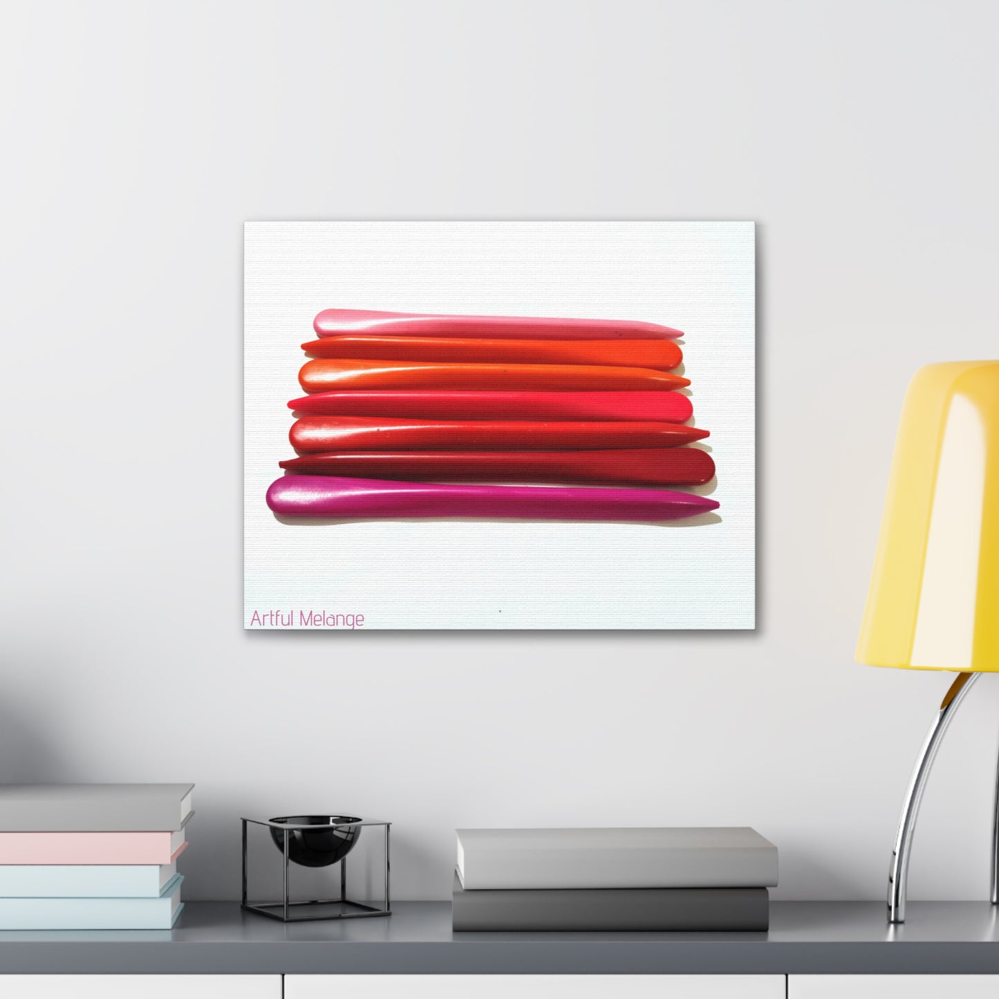 Spectrum Stacks: A Colorful Daydream in Posters and Canvas Prints