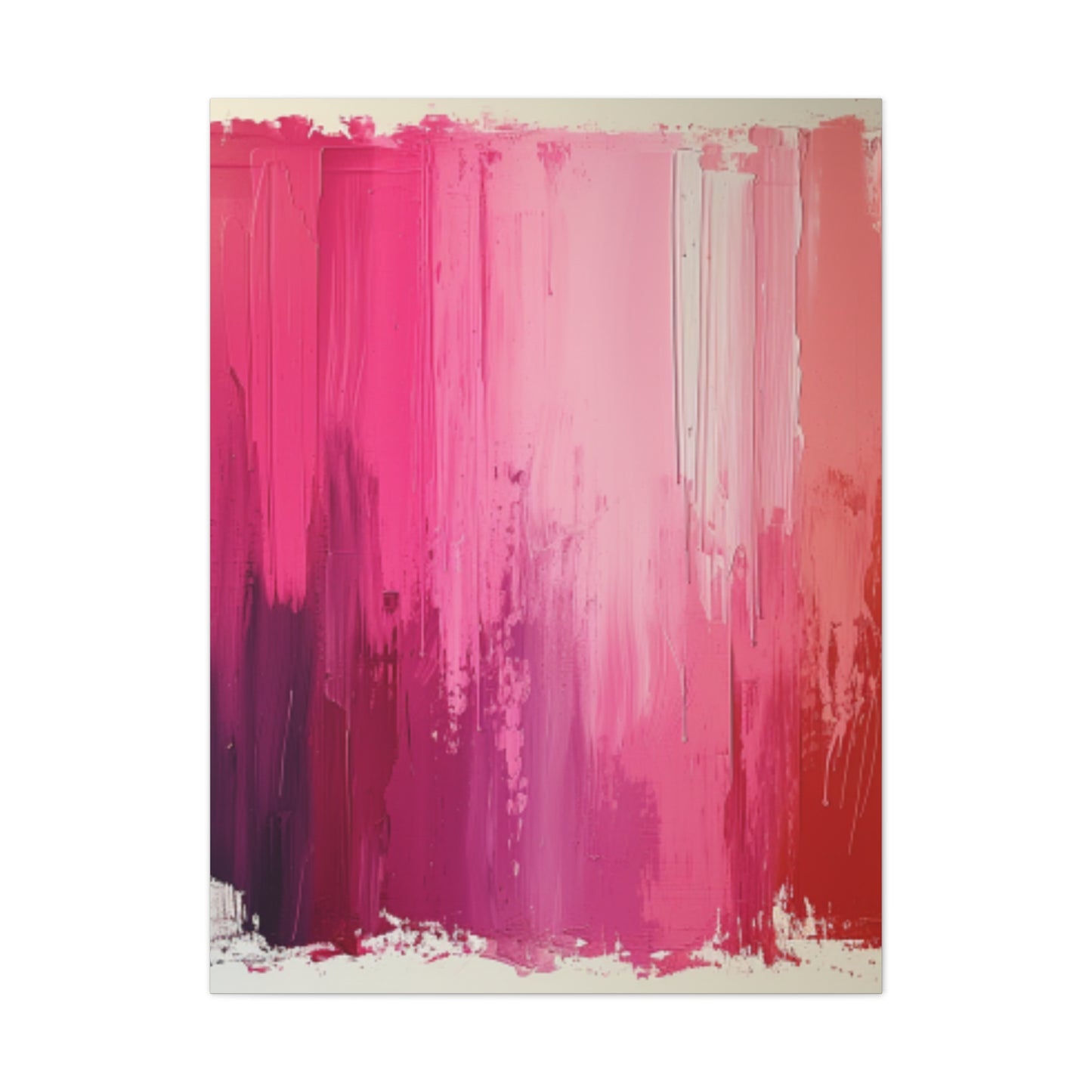 In The Pink: A Symphony of Sophistication Canvas Print