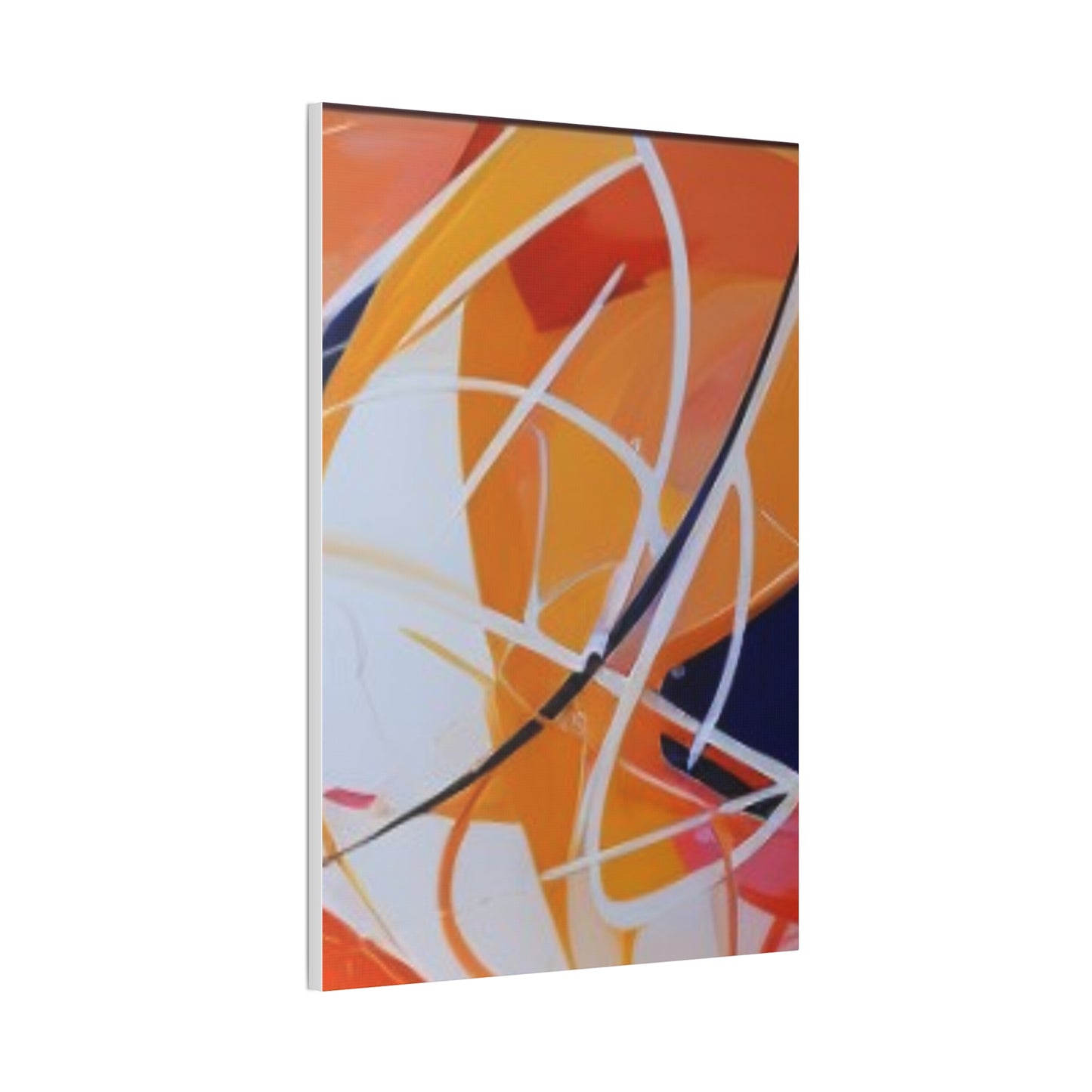 Primary Elegance: A Symphony of Sophistication Canvas Print