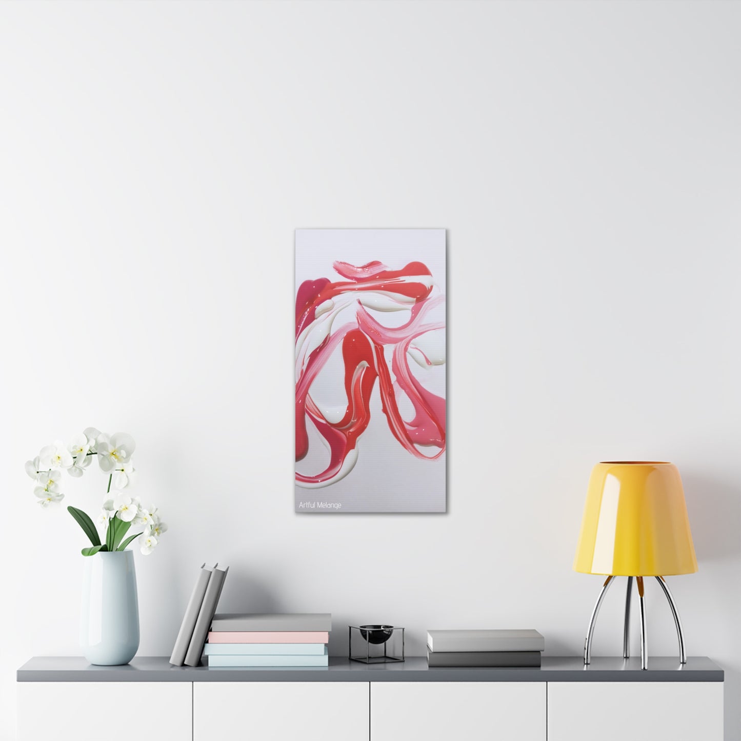 Primary Elegance: A Symphony of Sophistication Canvas Print