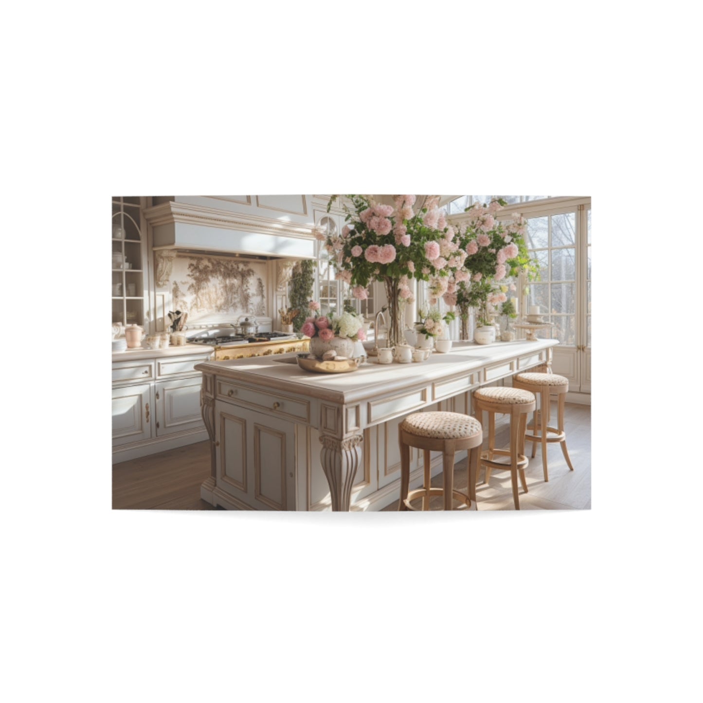 Elegant Kitchen Note Cards (1, 10, 30, and 50pcs)