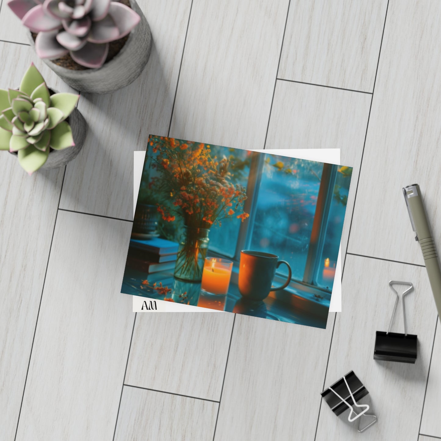 Serene Homescapes/Postcard Bundles (envelopes included)