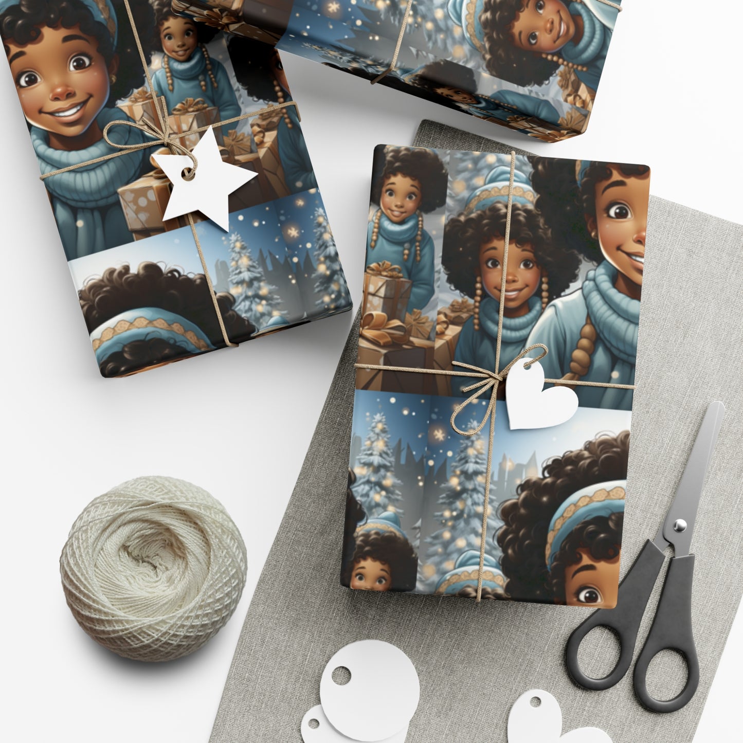 Harmony Holidays Wrapping Paper Sheet