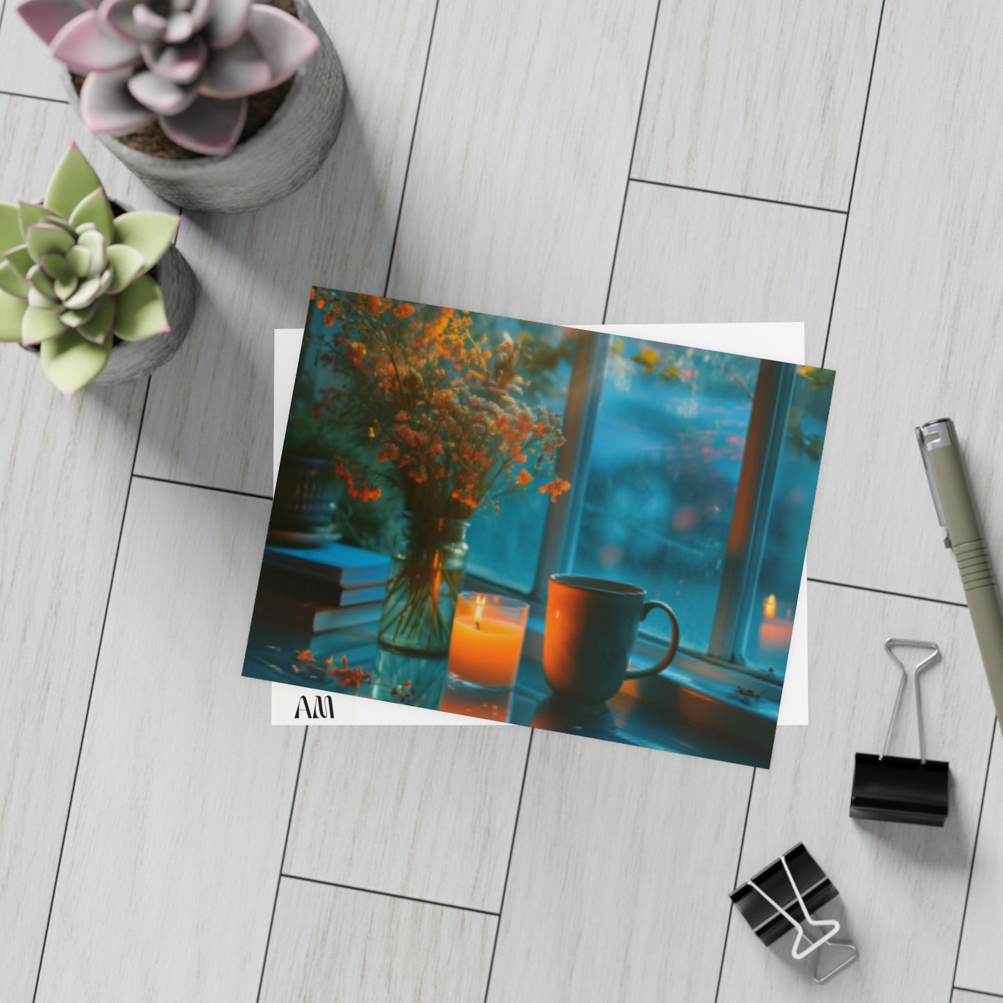 Serene Homescapes/Postcard Bundles (envelopes included)