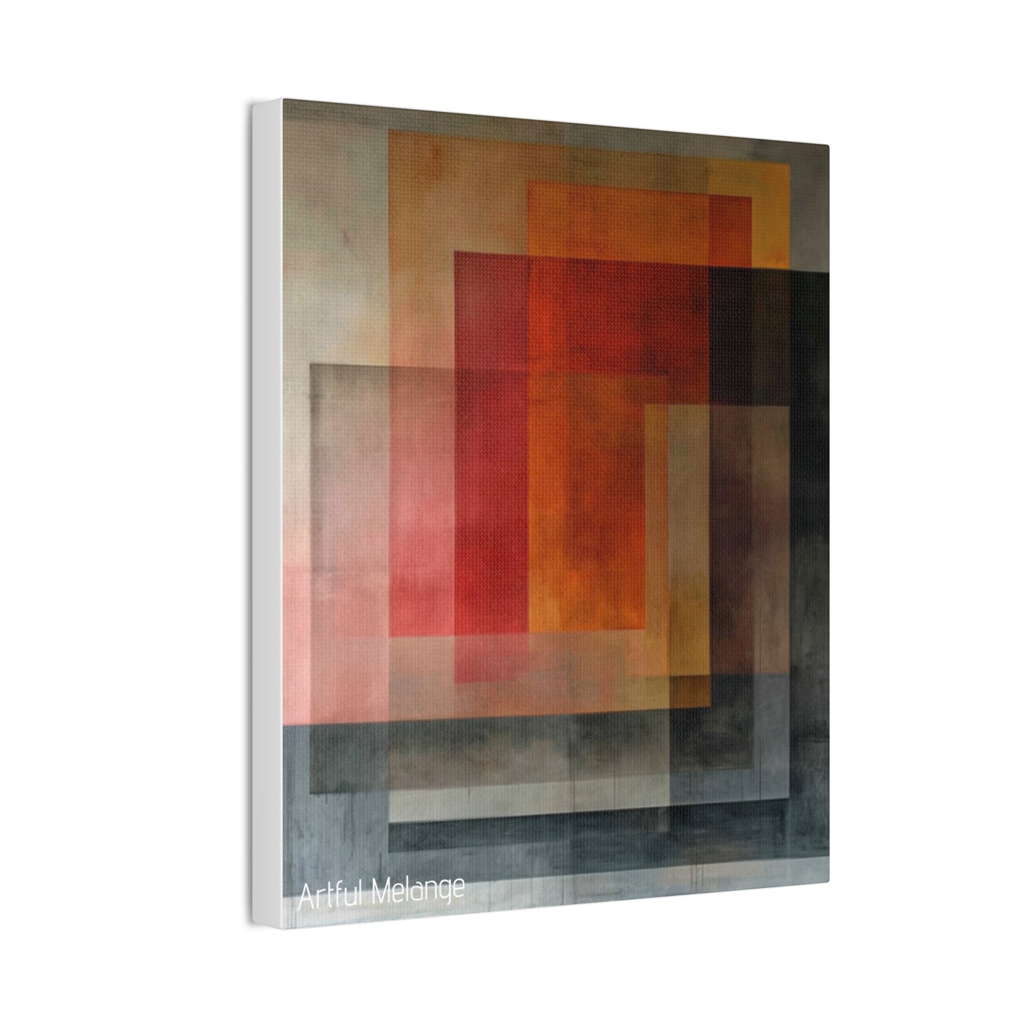 Primary Elegance: A Symphony of Sophistication Canvas Print