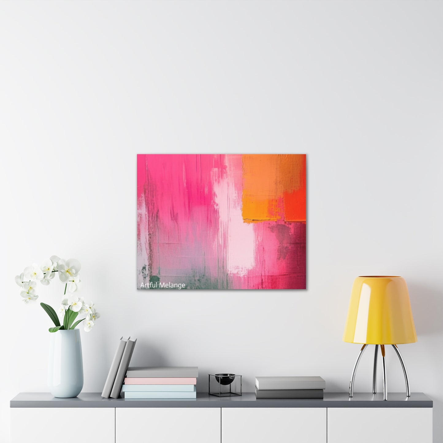 Acrylic Abstract Canvas Print - Richly Textured Artistry