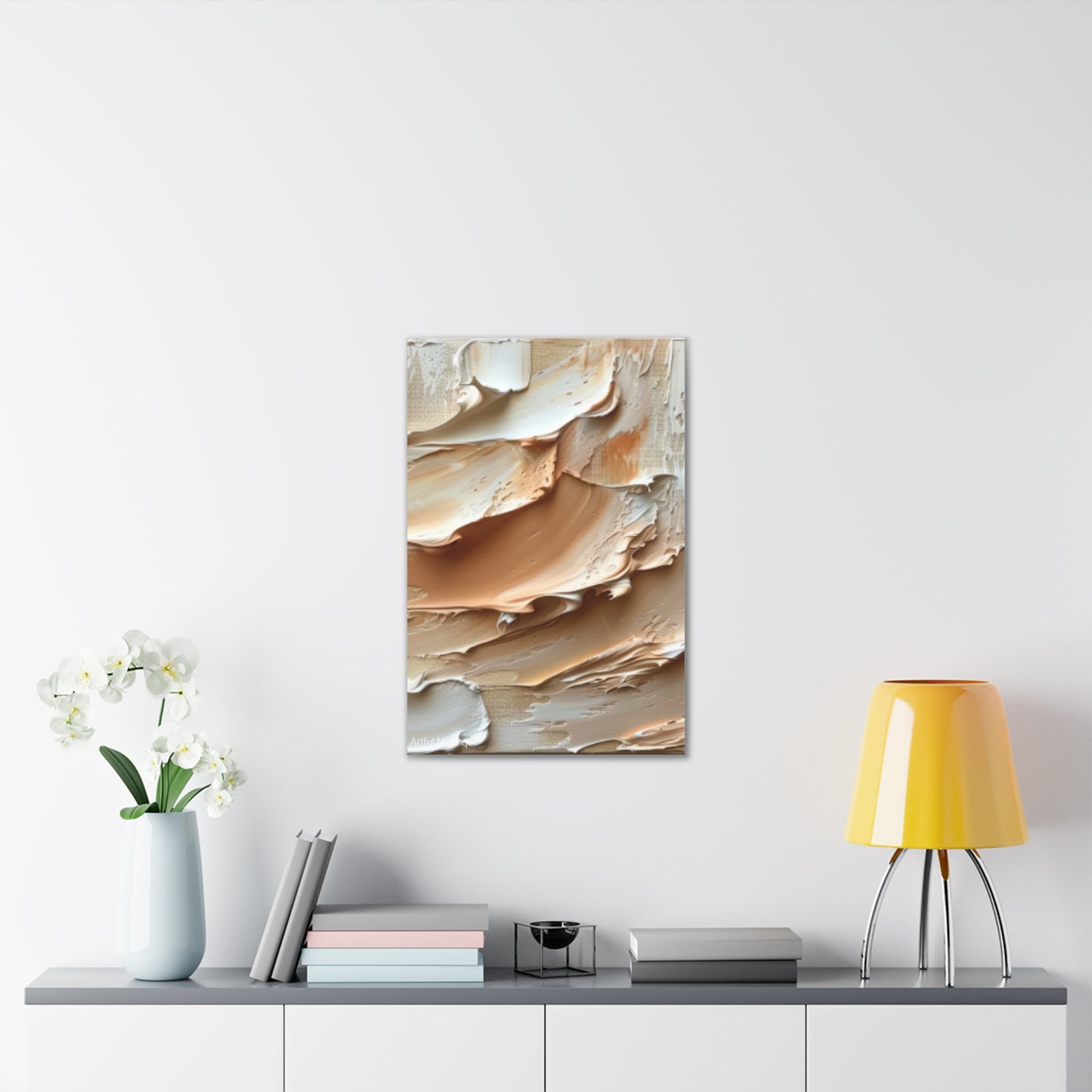 Primary Elegance: A Symphony of Sophistication Canvas Print