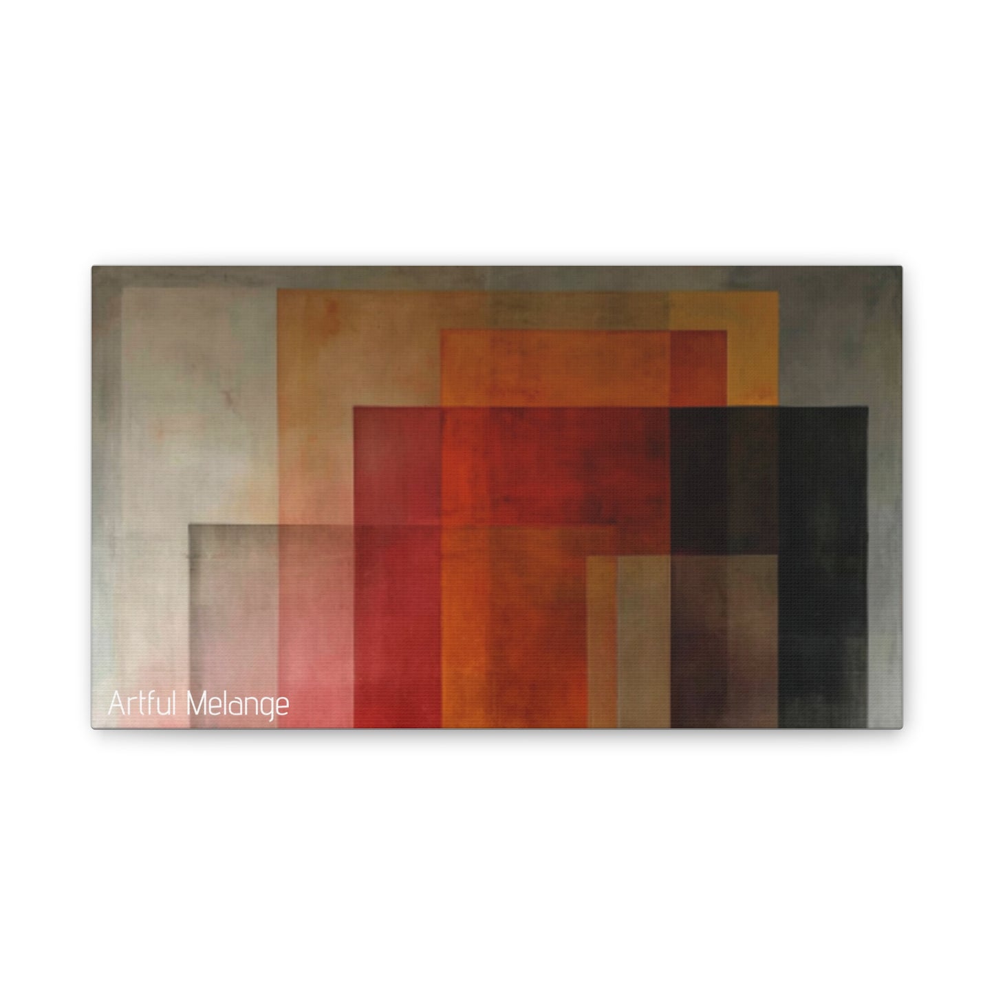 Primary Elegance: A Symphony of Sophistication Canvas Print