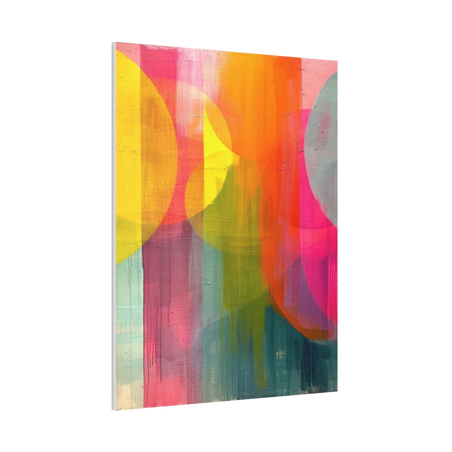 Primary Elegance: A Symphony of Sophistication Canvas Print