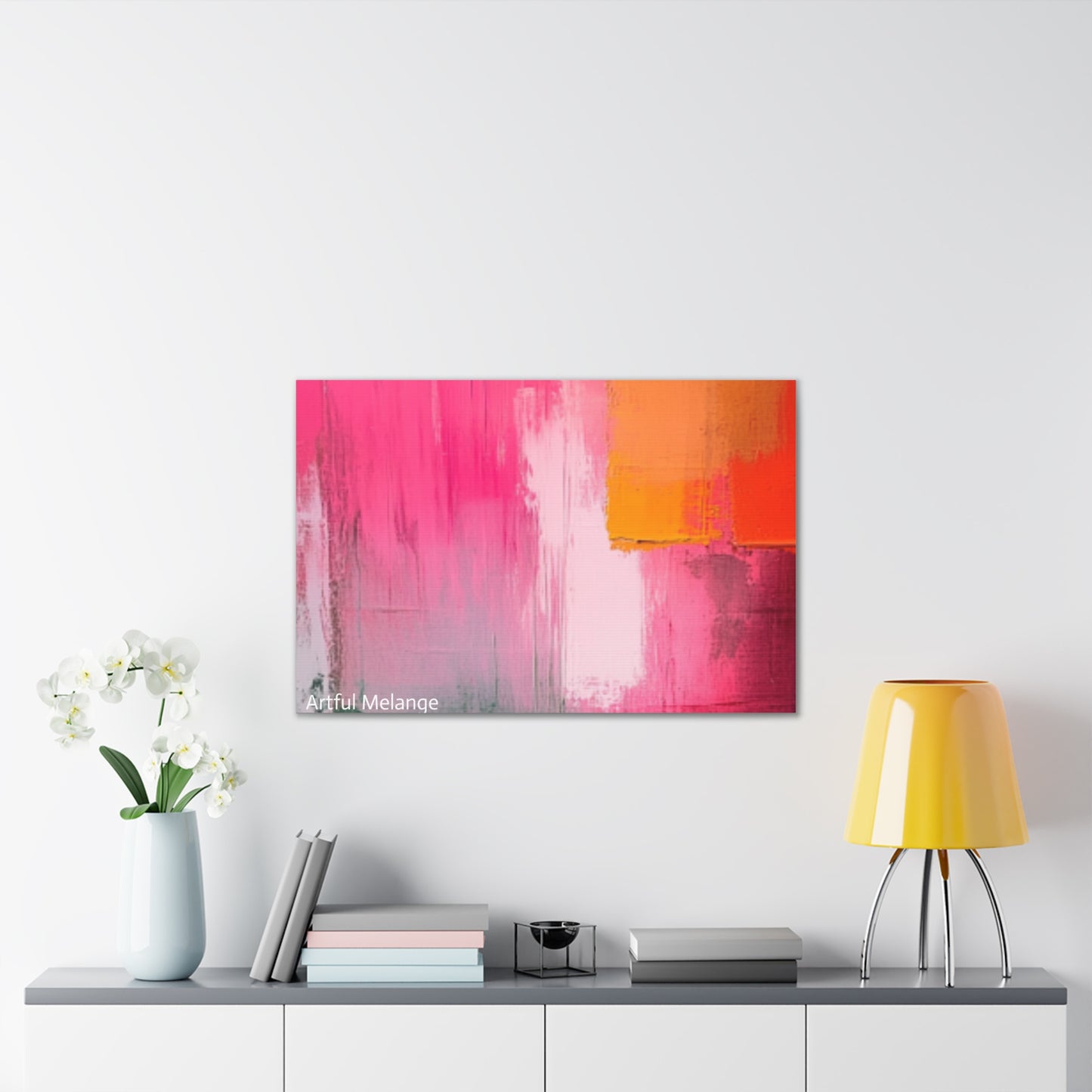 Acrylic Abstract Canvas Print - Richly Textured Artistry