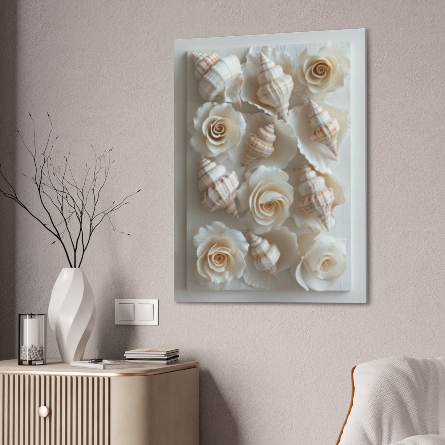 Seashell Serenity Canvas Print