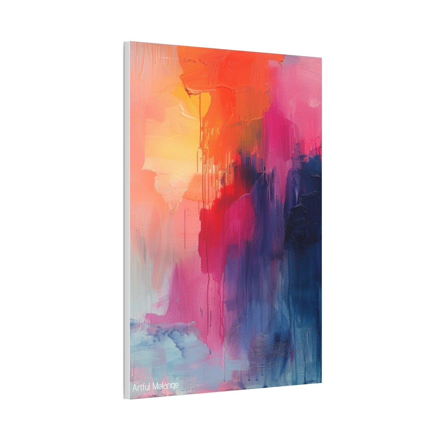 Primary Elegance: A Symphony of Sophistication Canvas Print