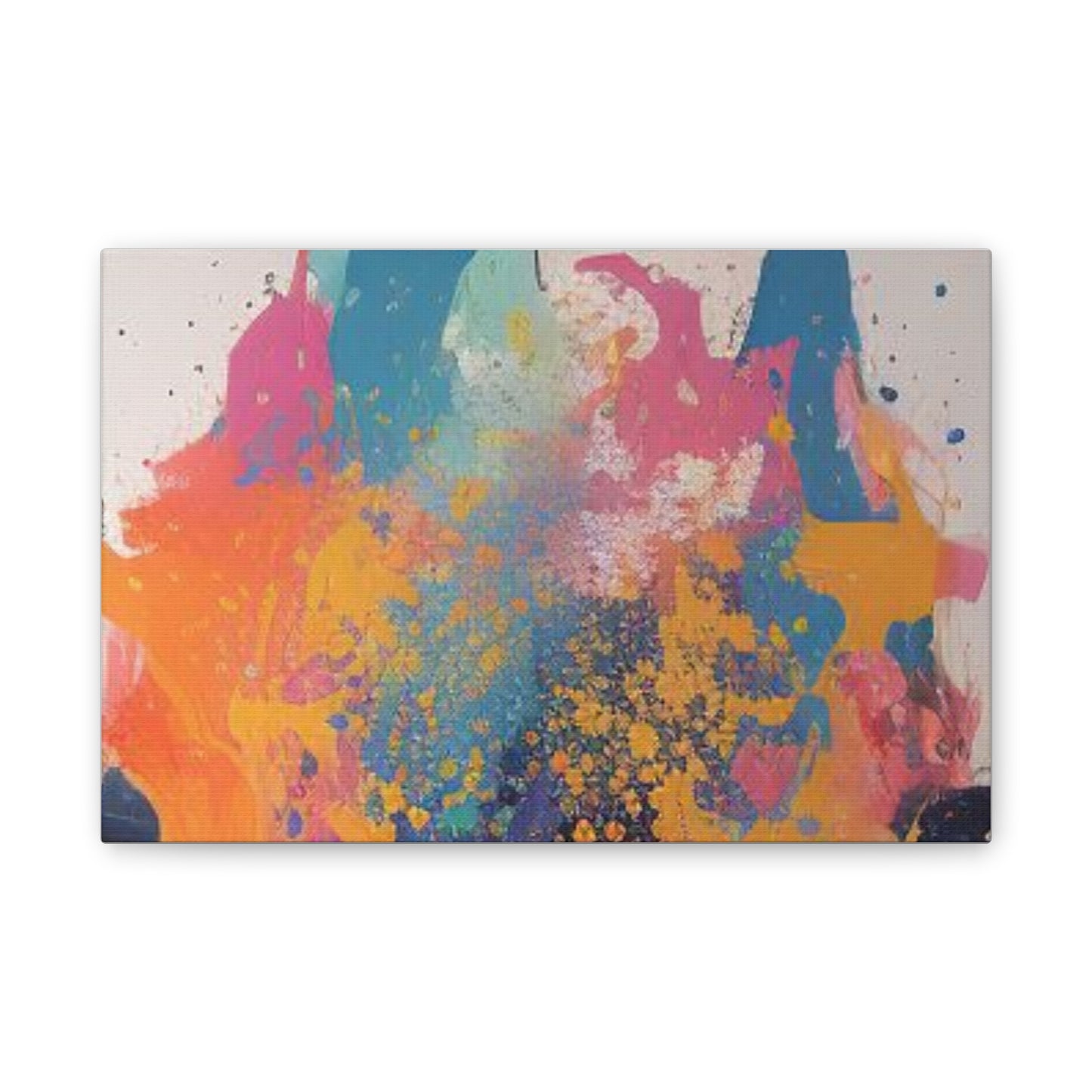 Primary Elegance: A Symphony of Sophistication Canvas Print