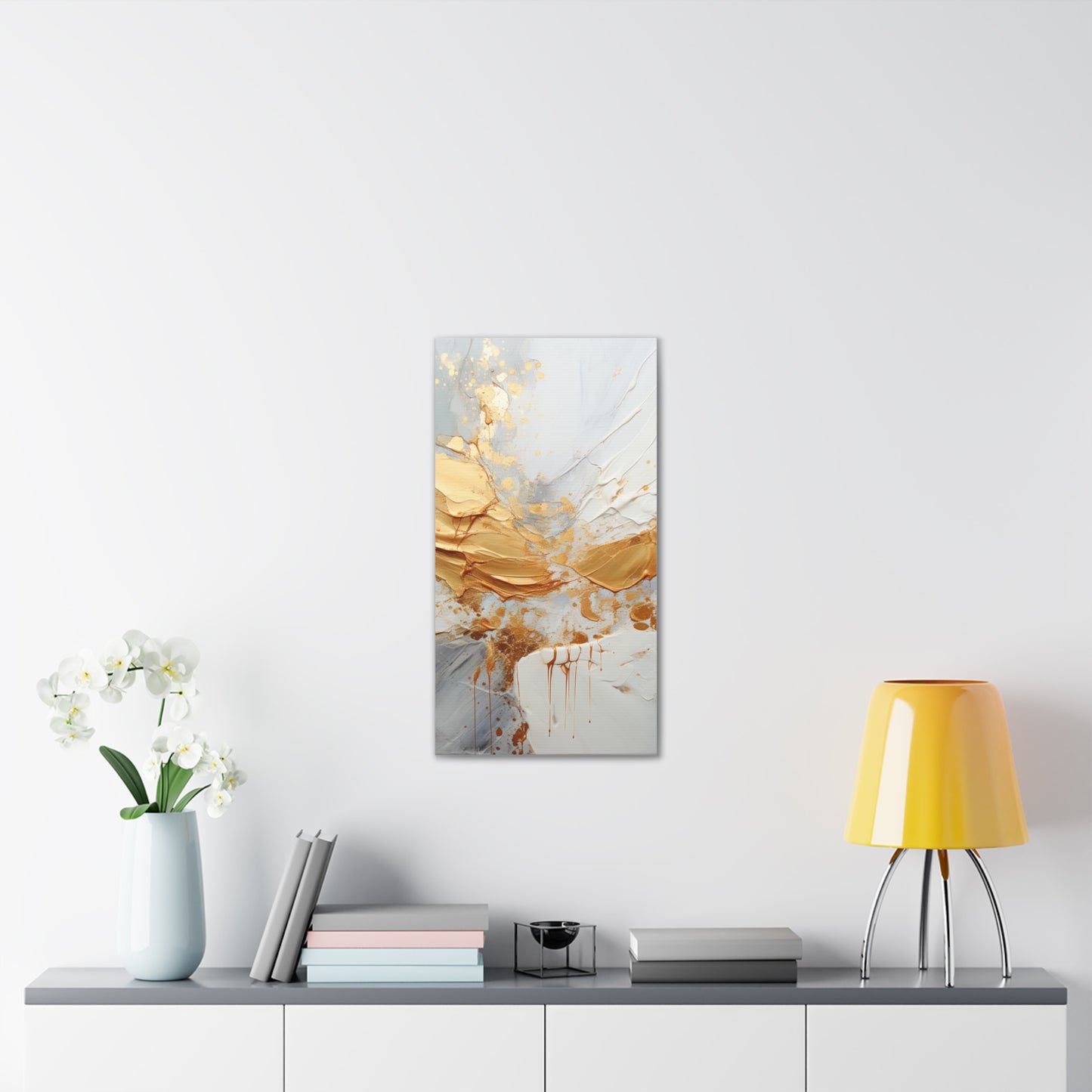 Acrylic Abstract Canvas Print - Richly Textured Artistry