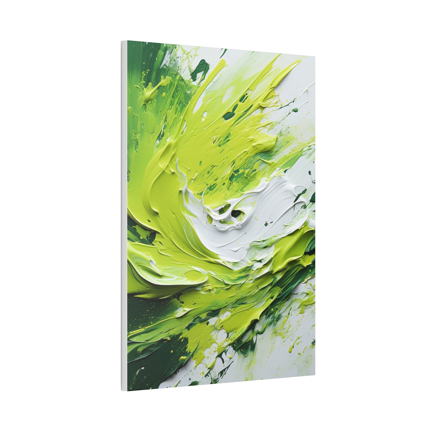 Acrylic Abstract Canvas Print - Richly Textured Artistry