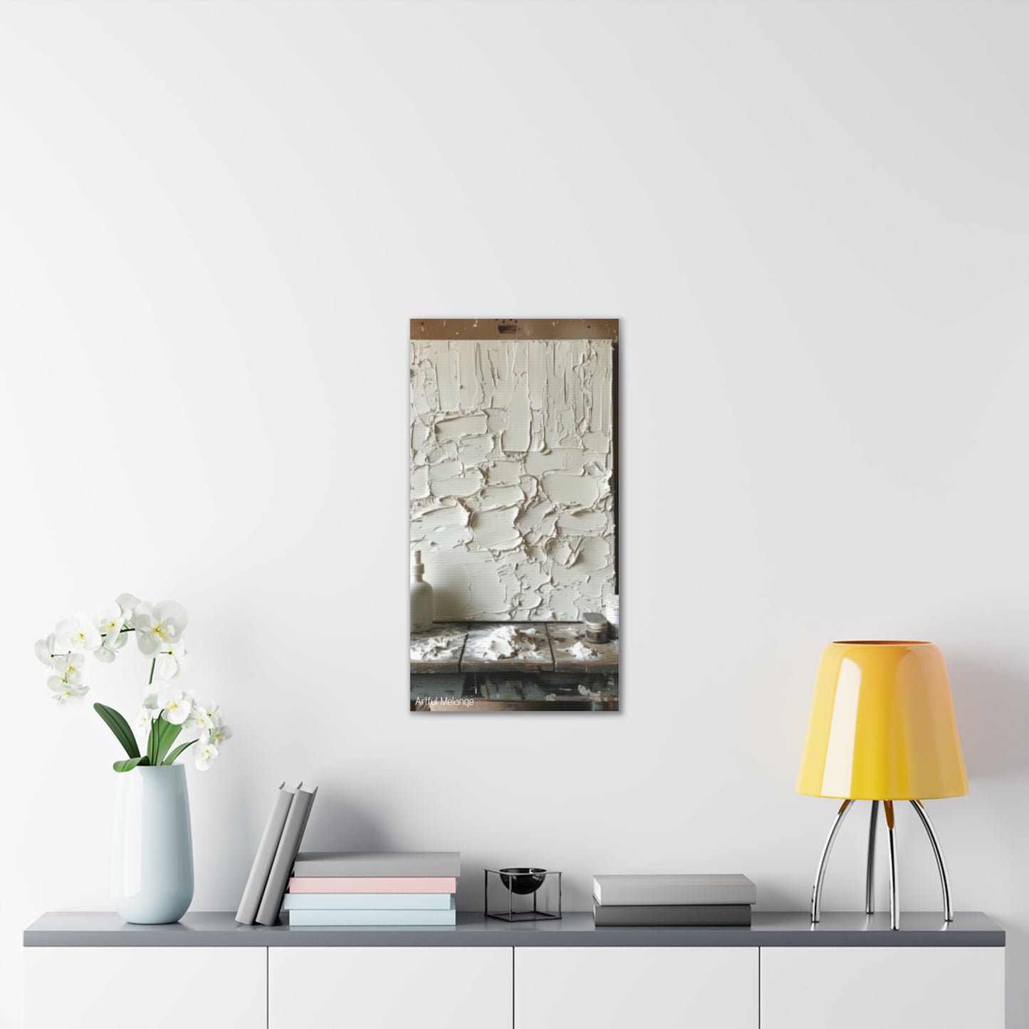 Primary Elegance: A Symphony of Sophistication Canvas Print