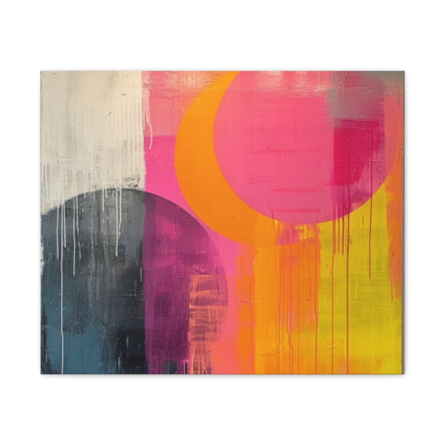 Primary Elegance: A Symphony of Sophistication Canvas Print