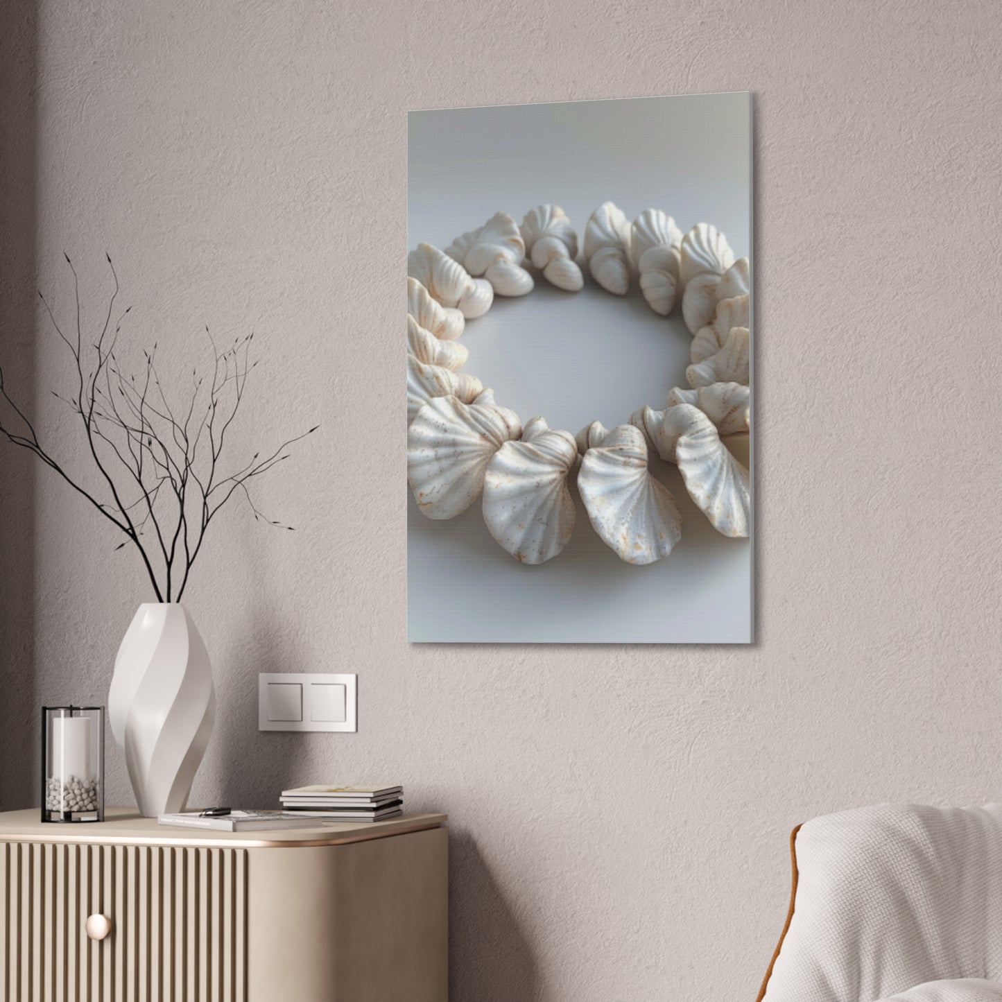 Seashell Serenity Canvas Print