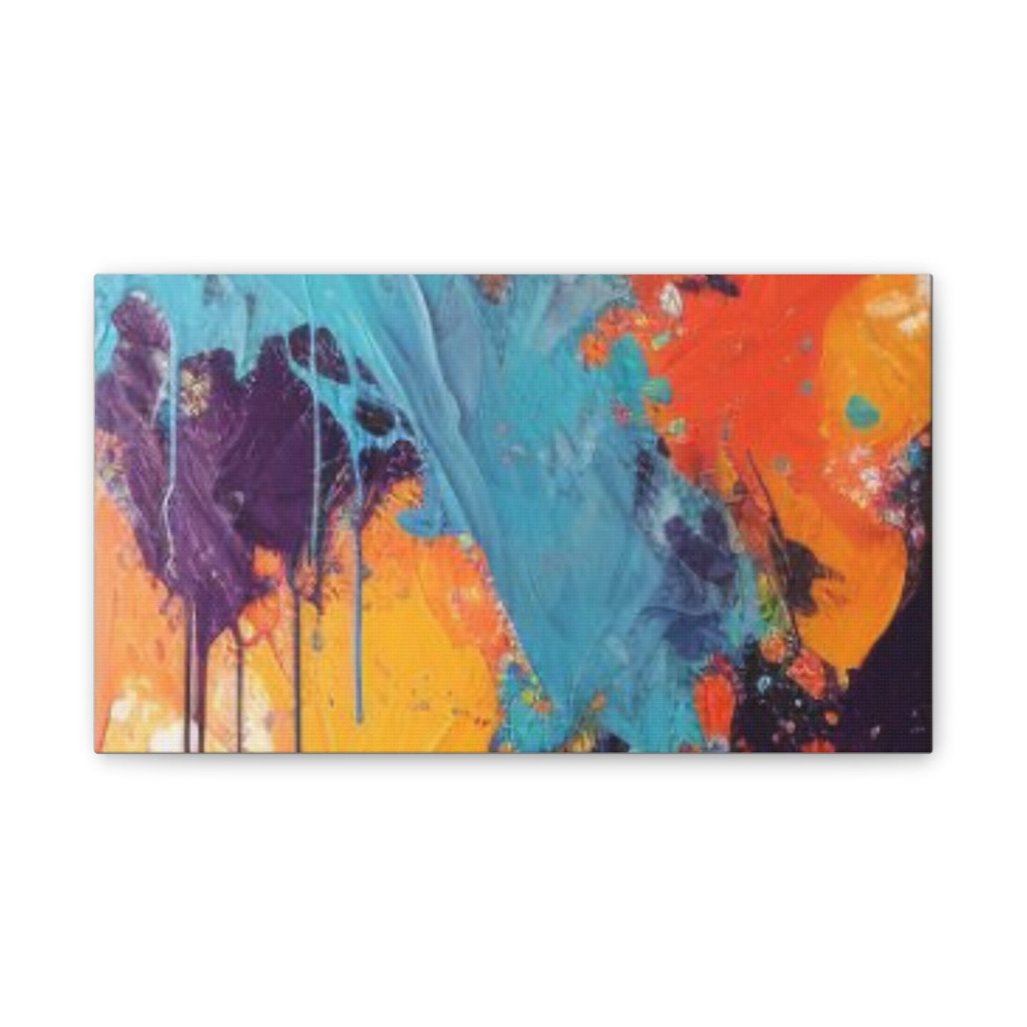 Primary Elegance: A Symphony of Sophistication Canvas Print