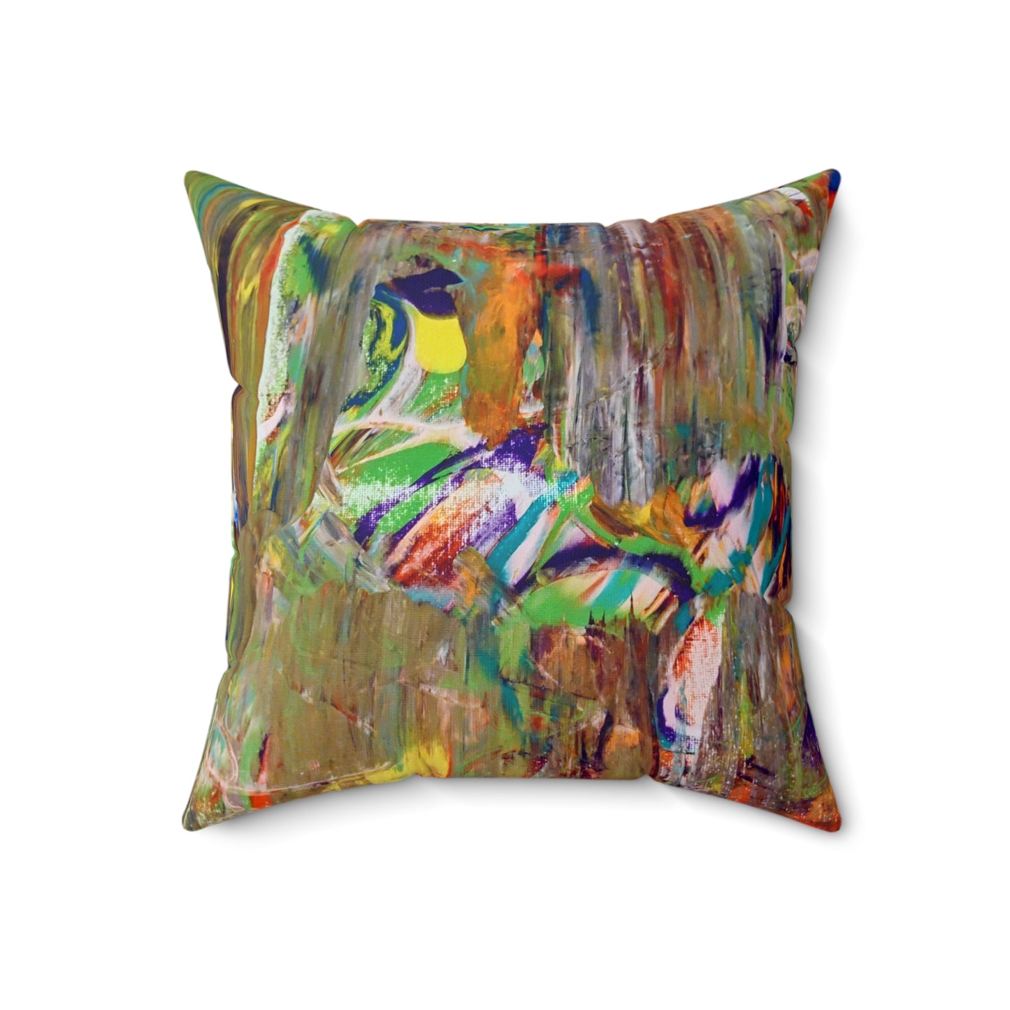 Artistic Abstractions: Abstract Acrylic Art Pillows Collection