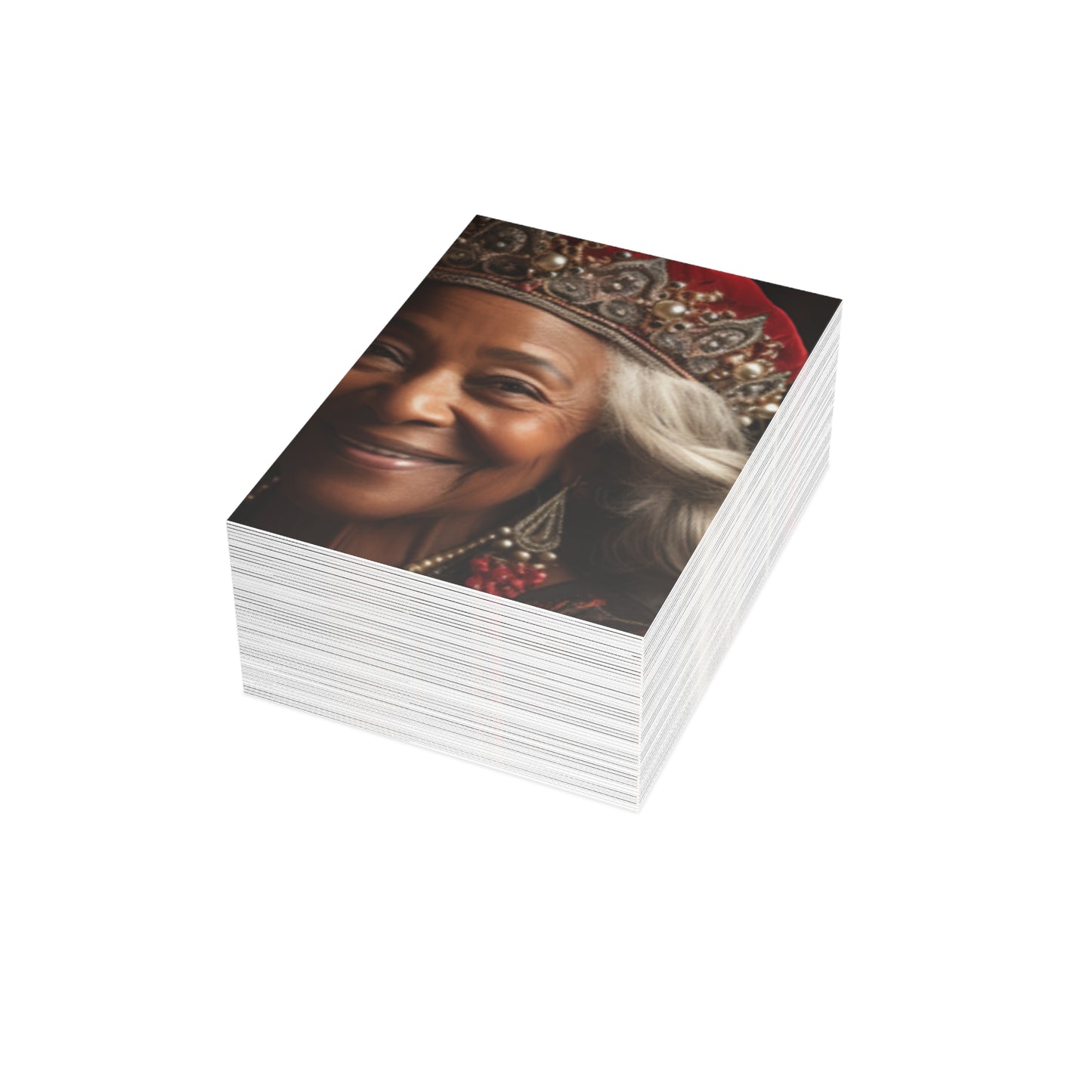 Queen Claus Greeting Cards (1, 10, 30, and 50pcs)