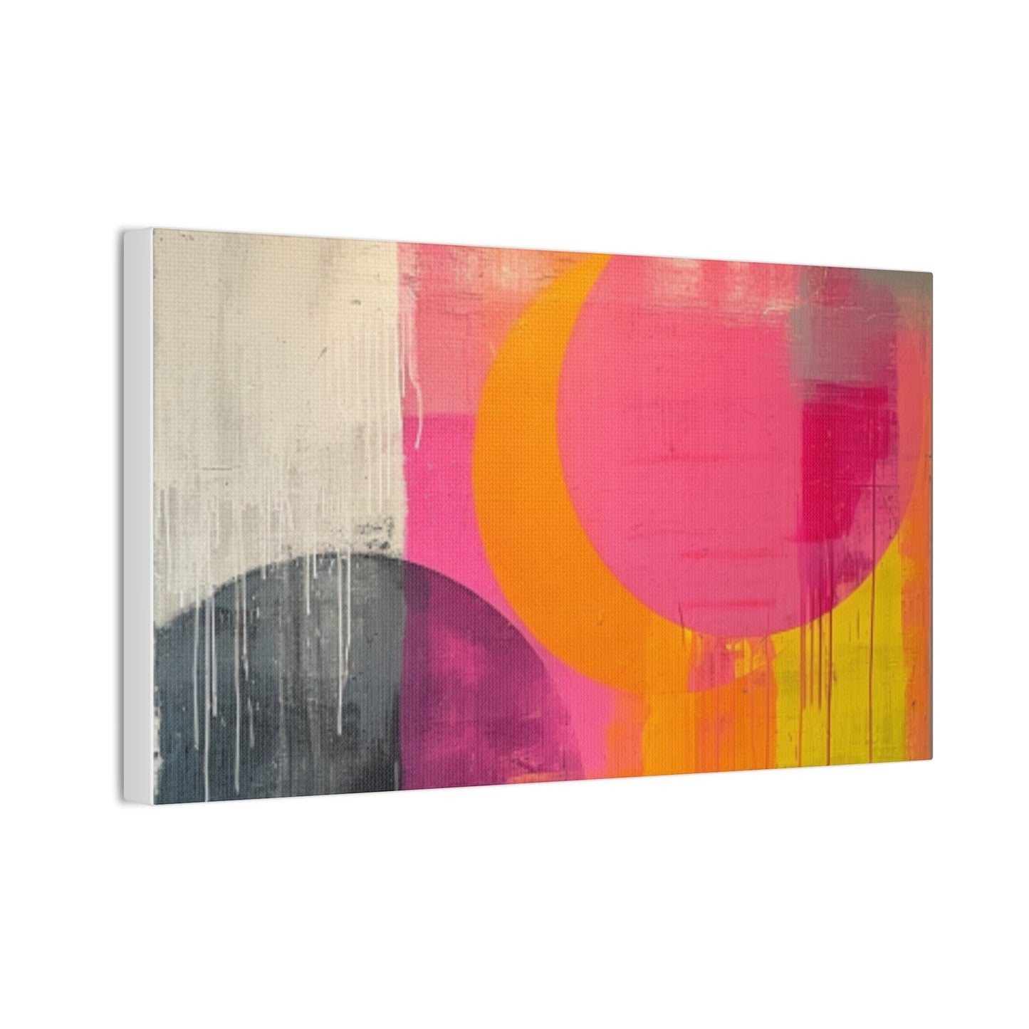 Primary Elegance: A Symphony of Sophistication Canvas Print