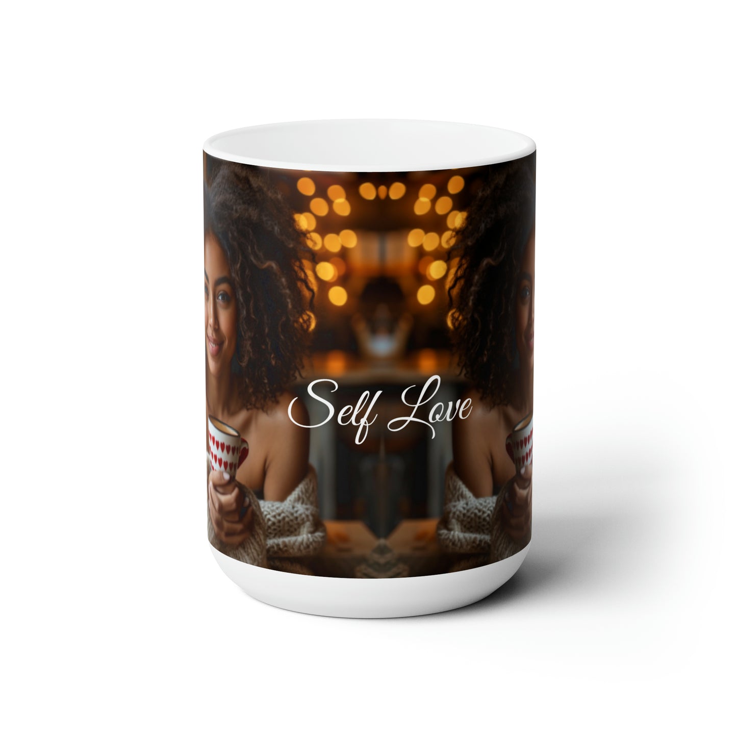 Empower Her Essence - Self Love Ceramic Mug Collection-15oz