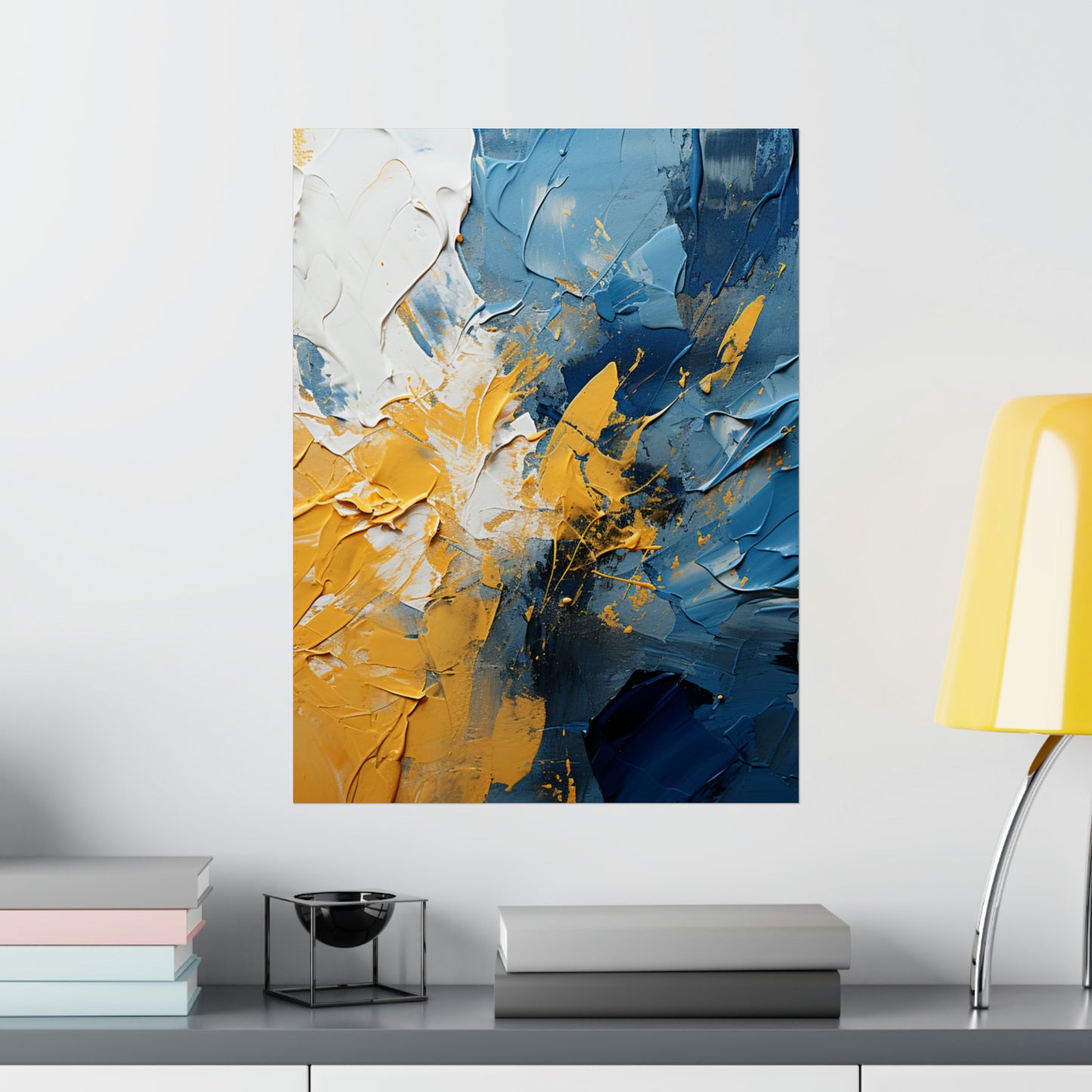 Radiant Harmony Matte Vertical Canvas Poster